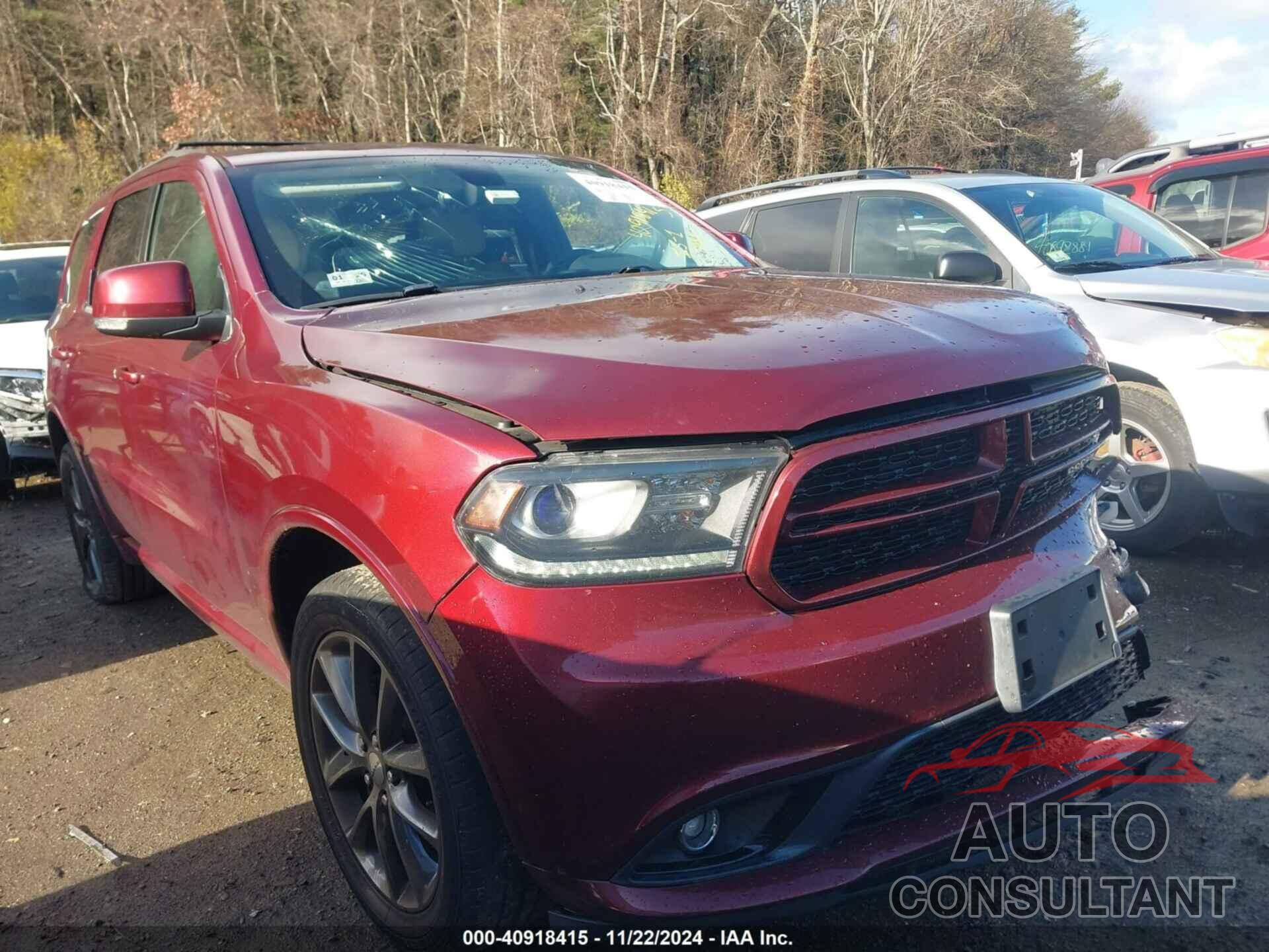 DODGE DURANGO 2018 - 1C4RDJDGXJC112443