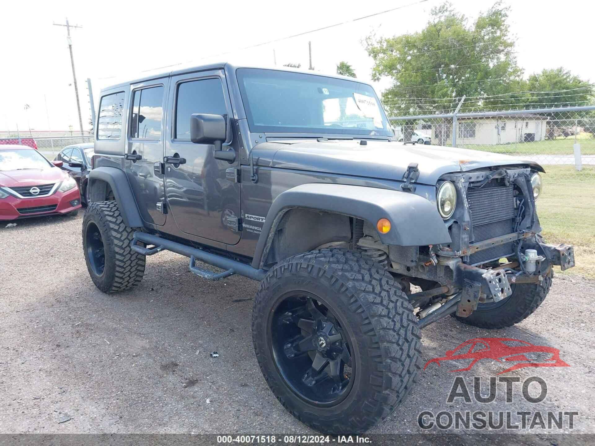 JEEP WRANGLER UNLIMITED 2017 - 1C4BJWDG3HL554594