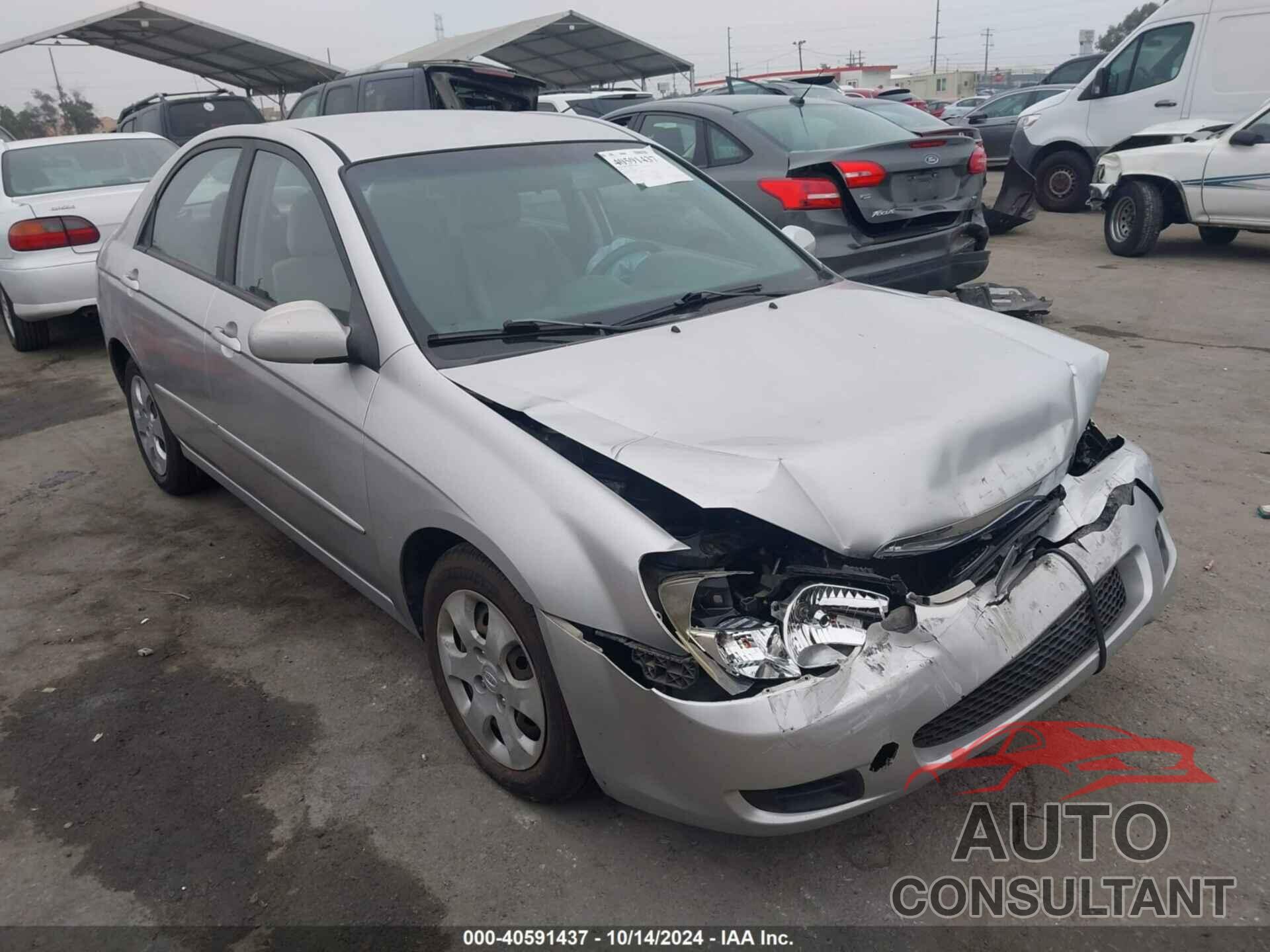 KIA SPECTRA 2009 - KNAFE221195586007