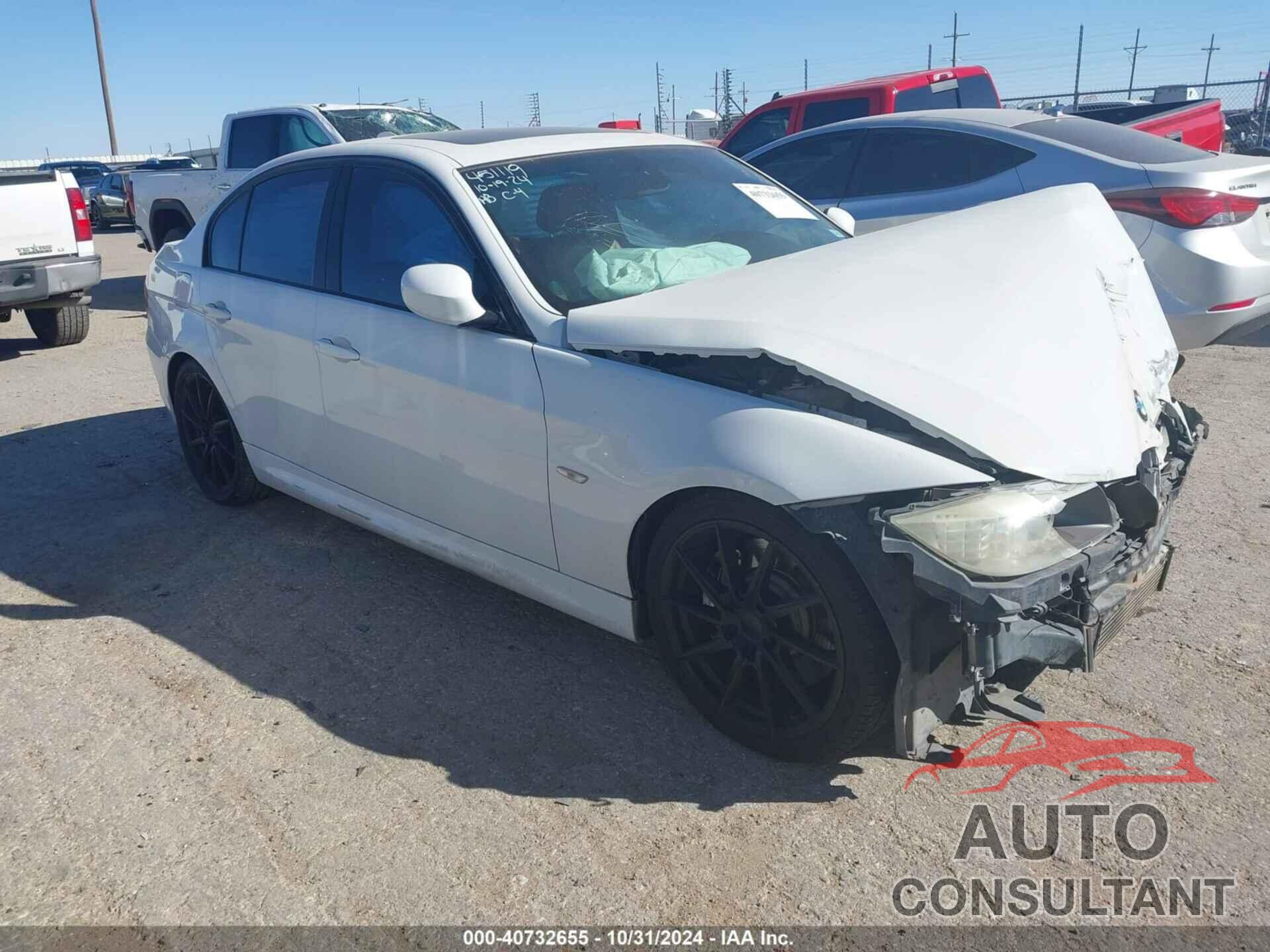 BMW 3 SERIES 2010 - WBAPM7C56AA366900