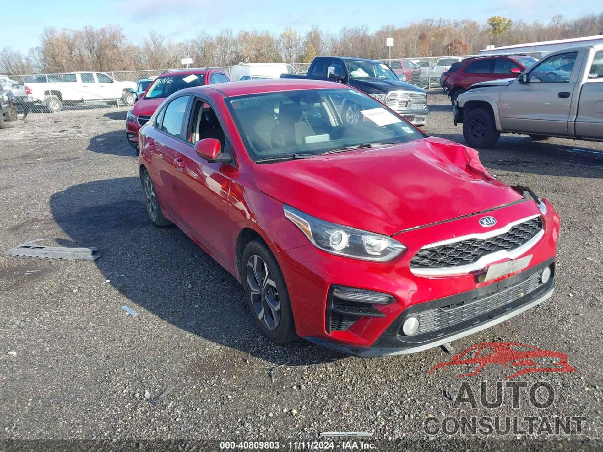 KIA FORTE 2019 - 3KPF24AD3KE051953