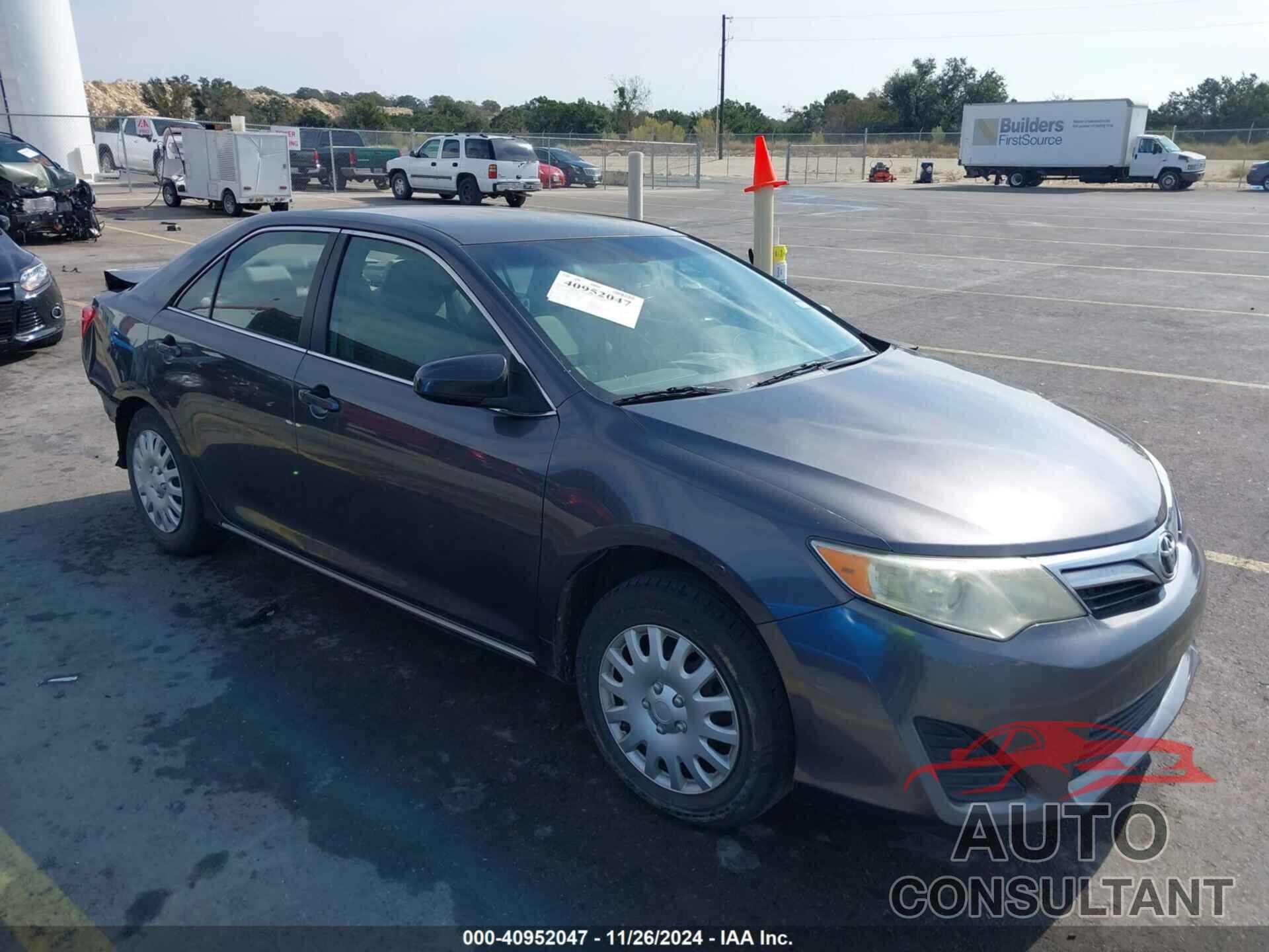 TOYOTA CAMRY 2012 - 4T4BF1FK1CR161347