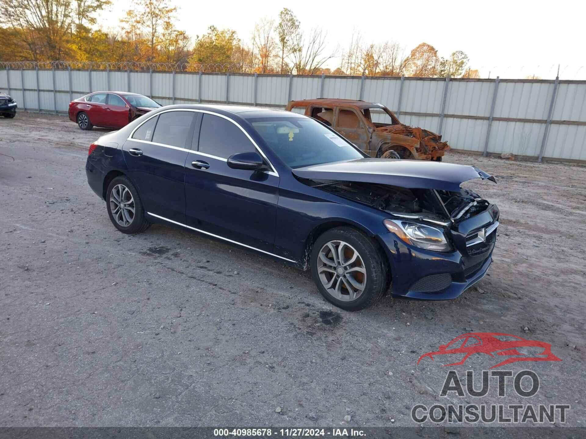 MERCEDES-BENZ C 300 2017 - 55SWF4KB5HU181042