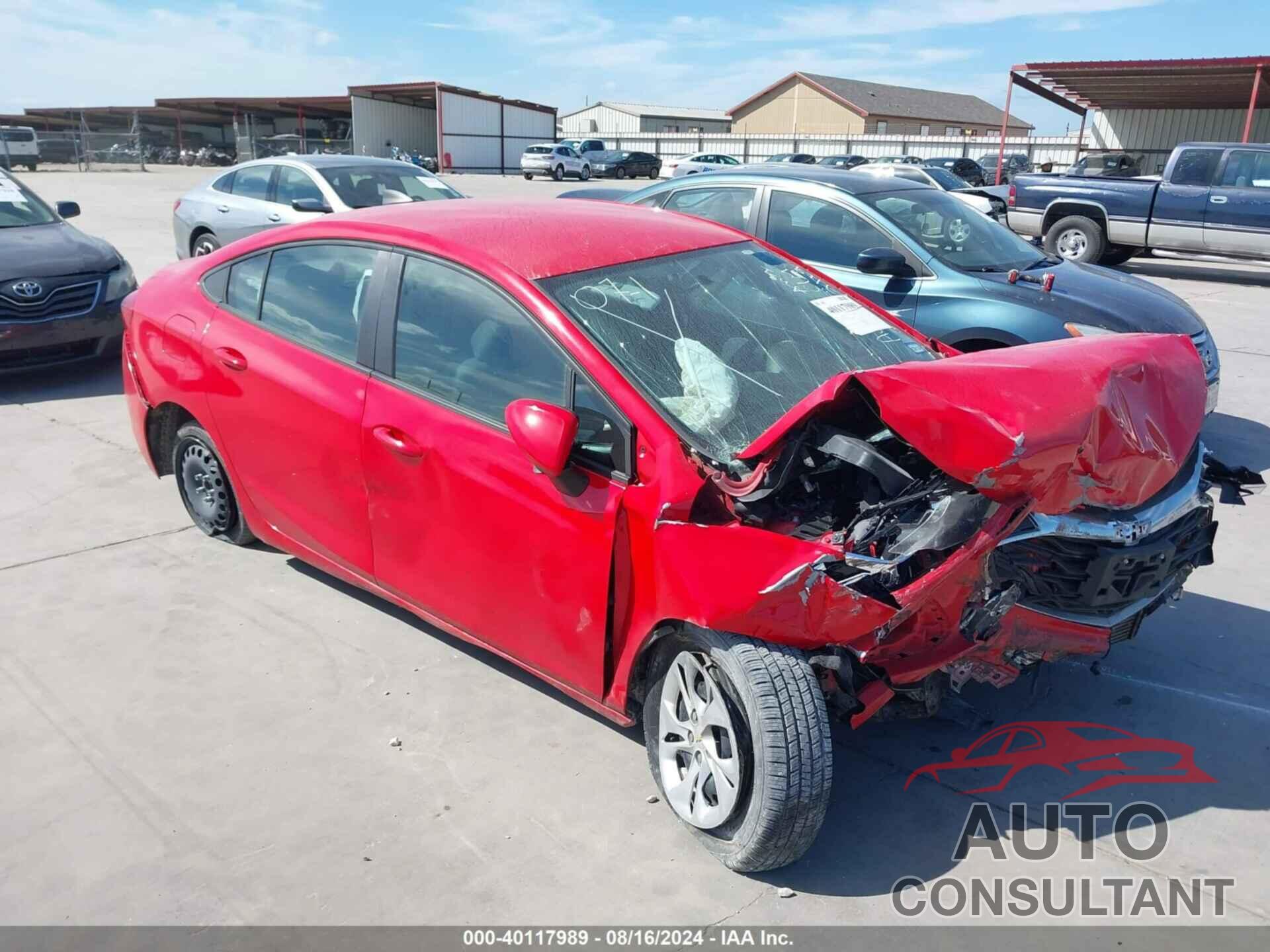 CHEVROLET CRUZE 2019 - 1G1BC5SM9K7126793