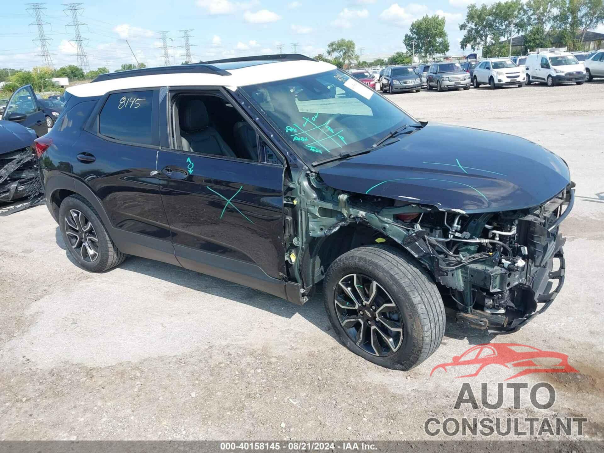 CHEVROLET TRAILBLAZER 2021 - KL79MVSLXMB078776