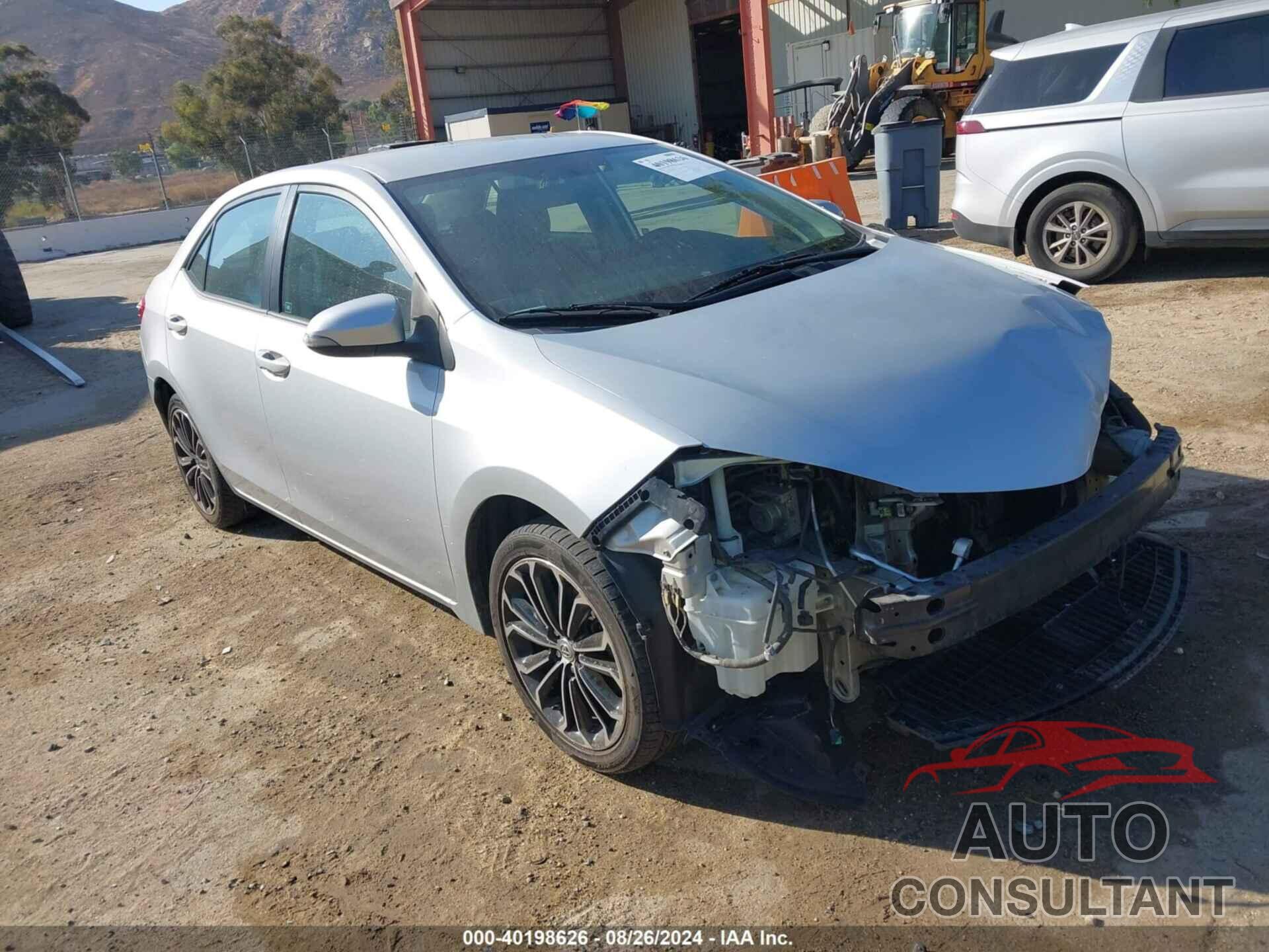 TOYOTA COROLLA 2016 - 5YFBURHE7GP375725