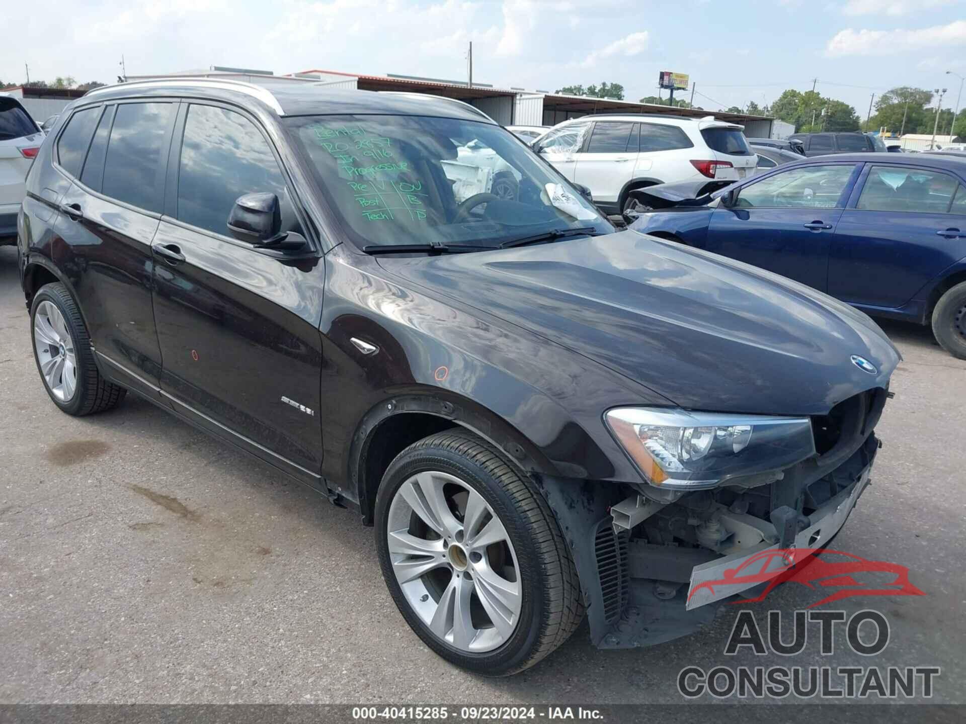 BMW X3 2016 - 5UXWZ7C58G0R33430