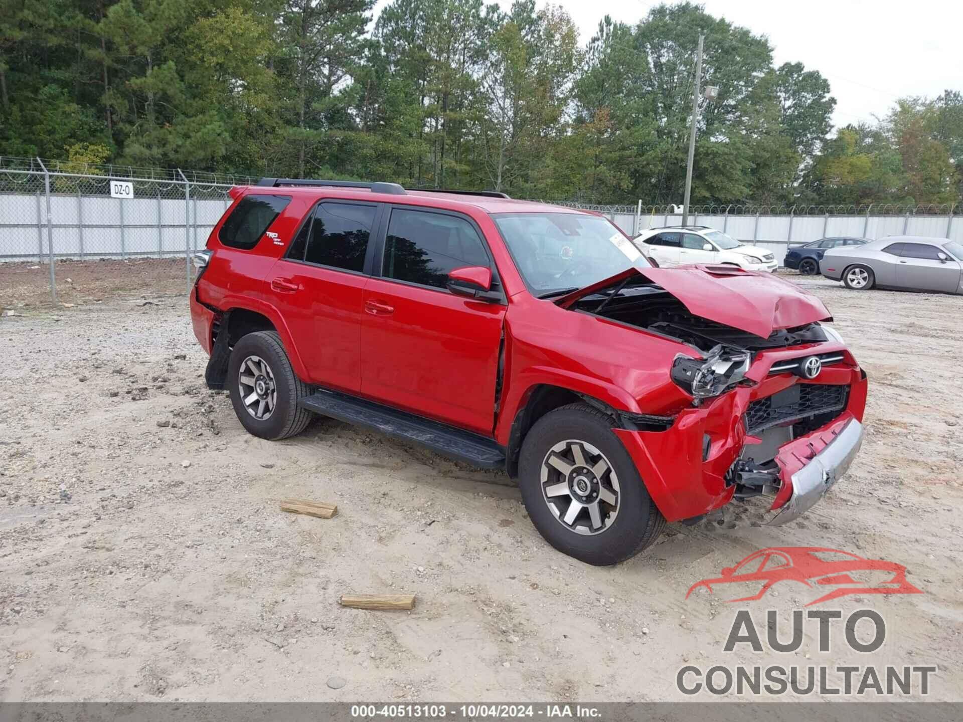 TOYOTA 4RUNNER 2021 - JTEPU5JR6M5927697