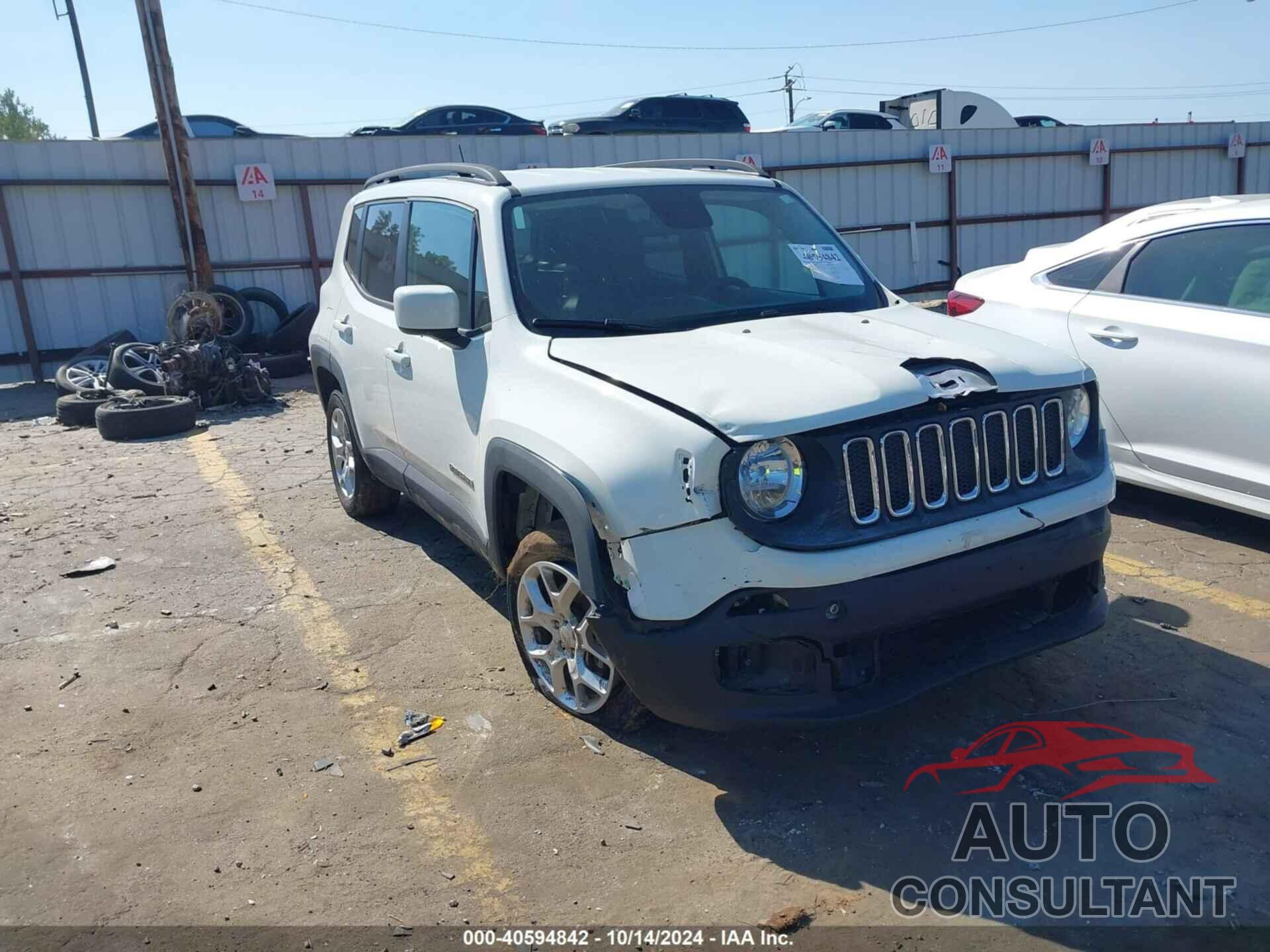 JEEP RENEGADE 2016 - ZACCJBBT8GPE00311