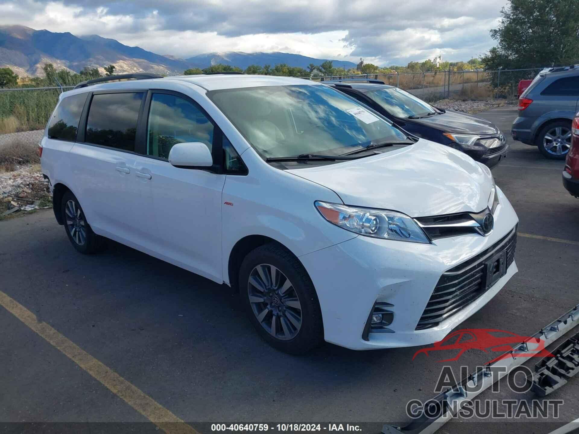 TOYOTA SIENNA 2020 - 5TDJZ3DC8LS250894