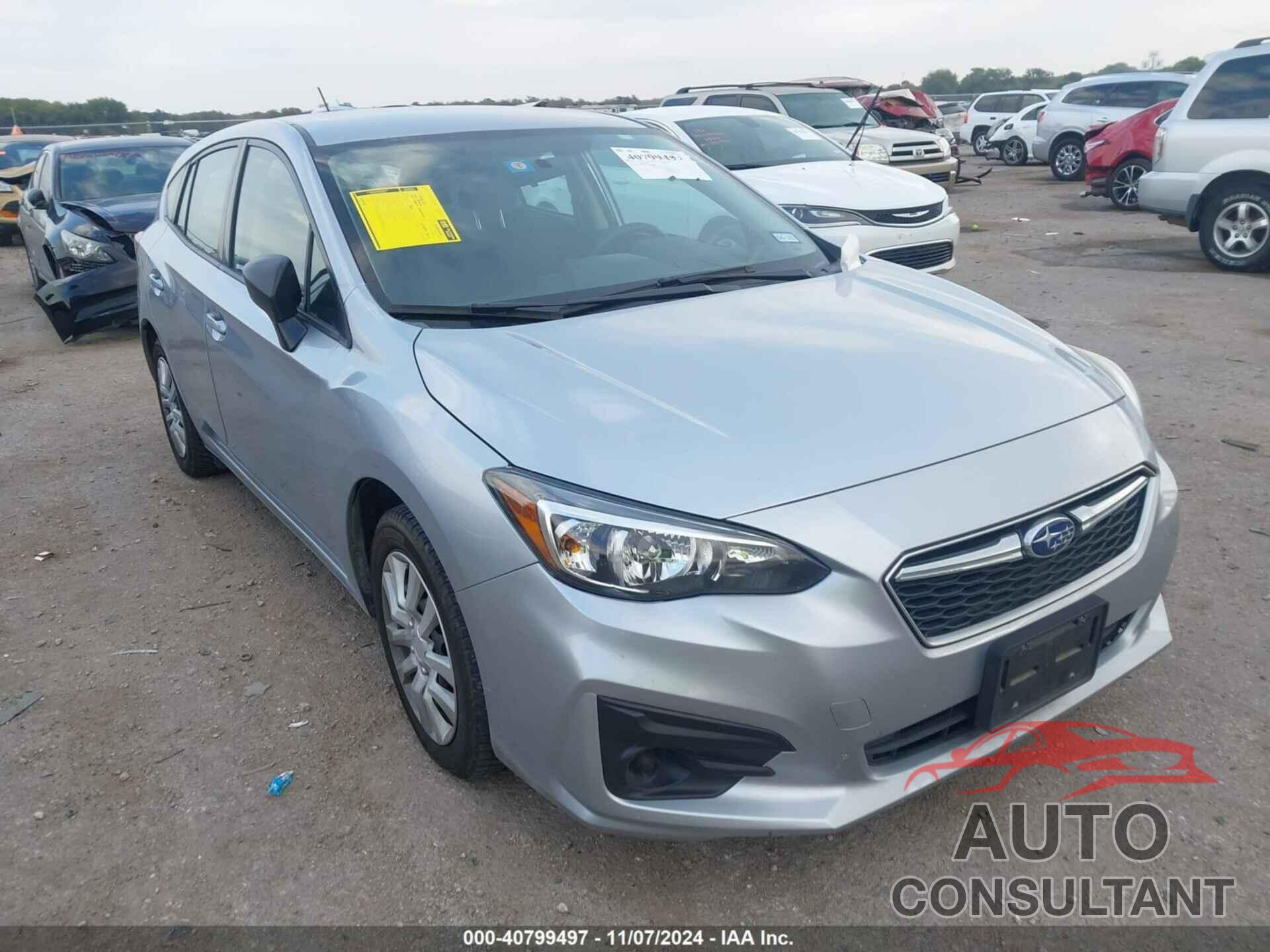 SUBARU IMPREZA 2017 - 4S3GTAA67H3753131