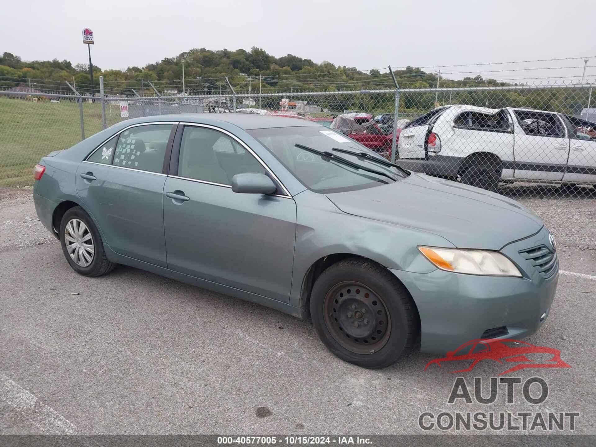 TOYOTA CAMRY 2009 - 4T4BE46K19R067384