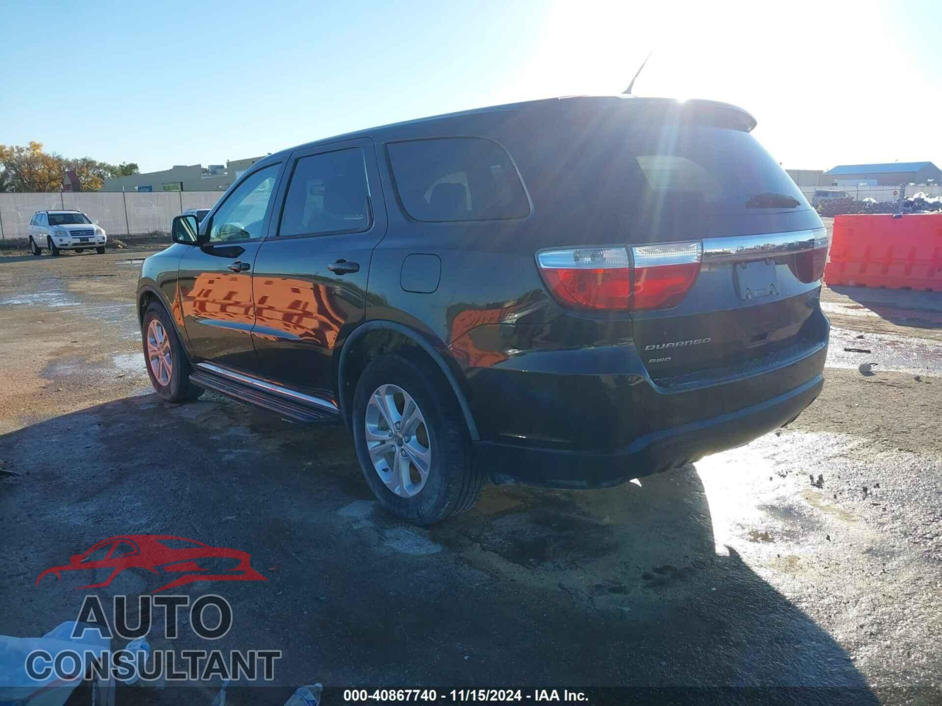 DODGE DURANGO 2012 - 1C4RDJAG6CC196929