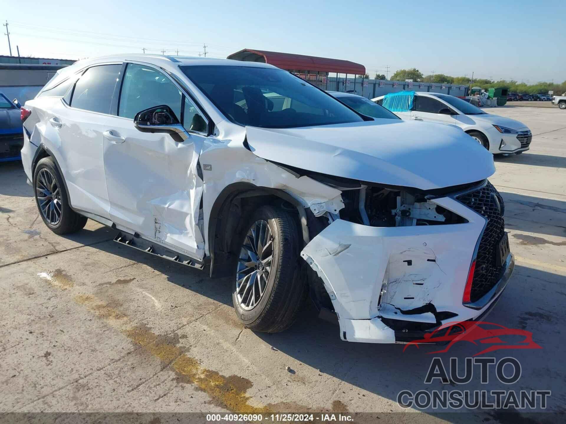 LEXUS RX 350 2022 - 2T2YZMDAXNC361022
