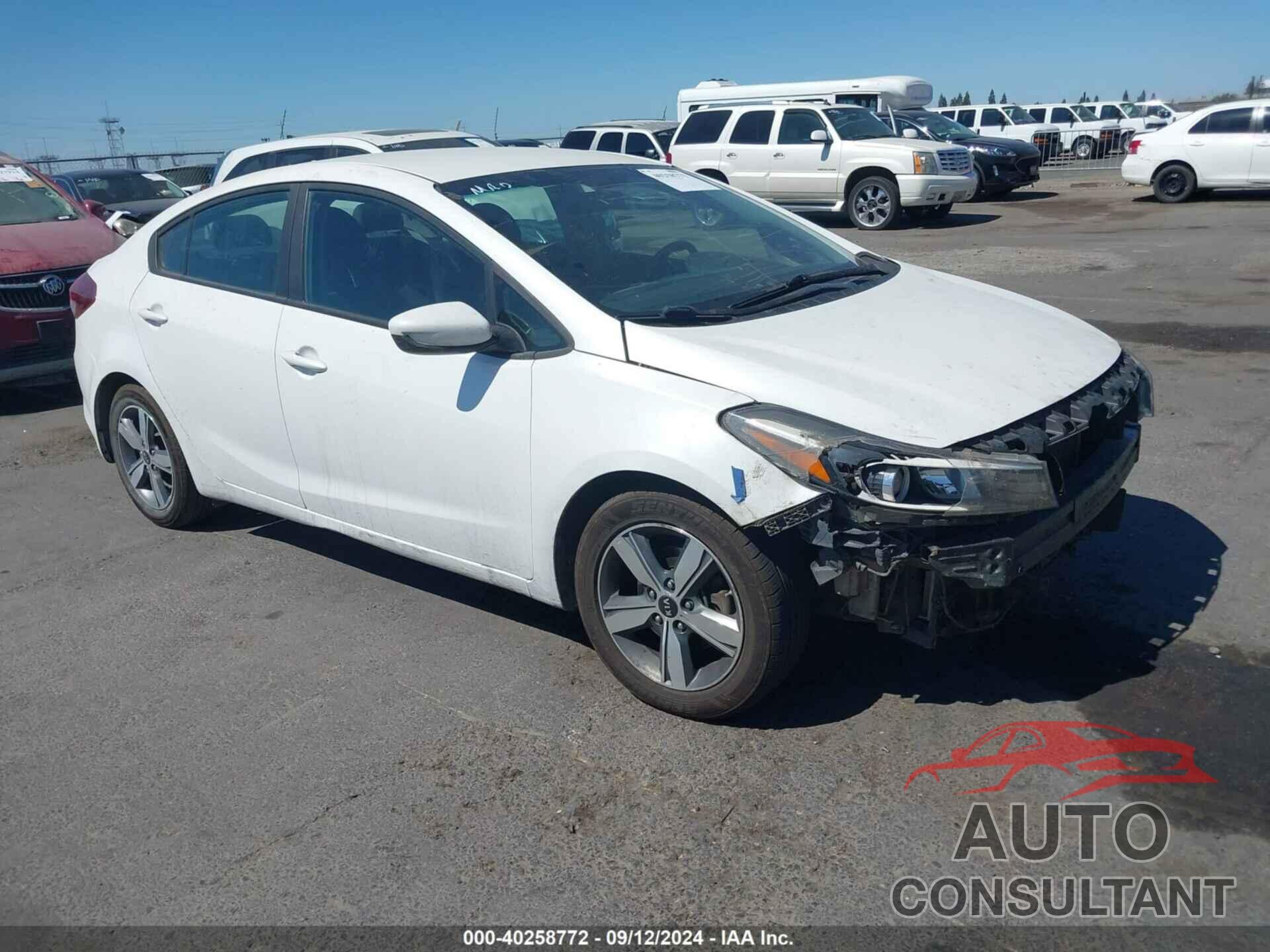 KIA FORTE 2018 - 3KPFL4A74JE254033