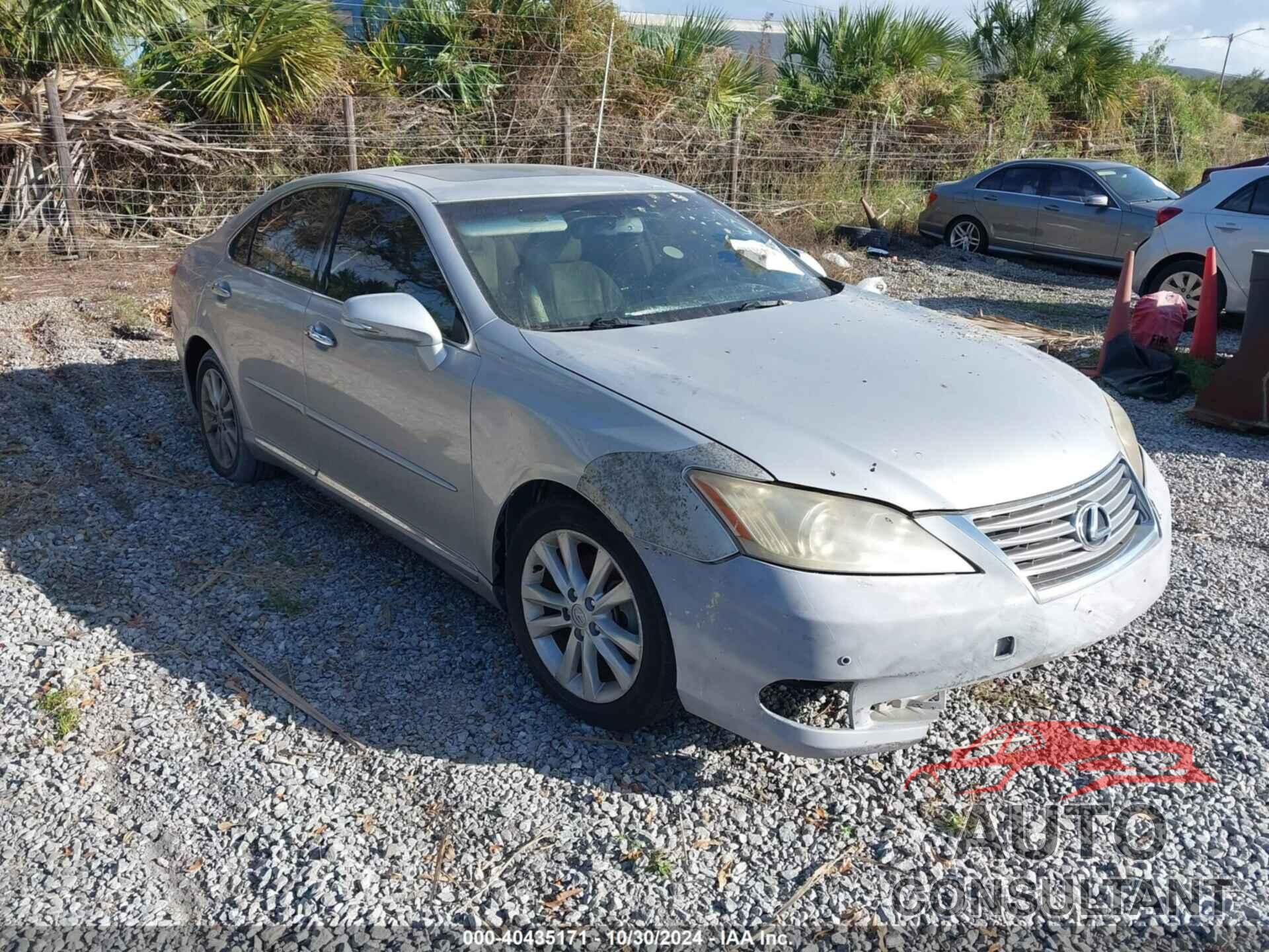 LEXUS ES 350 2011 - JTHBK1EG0B2431264