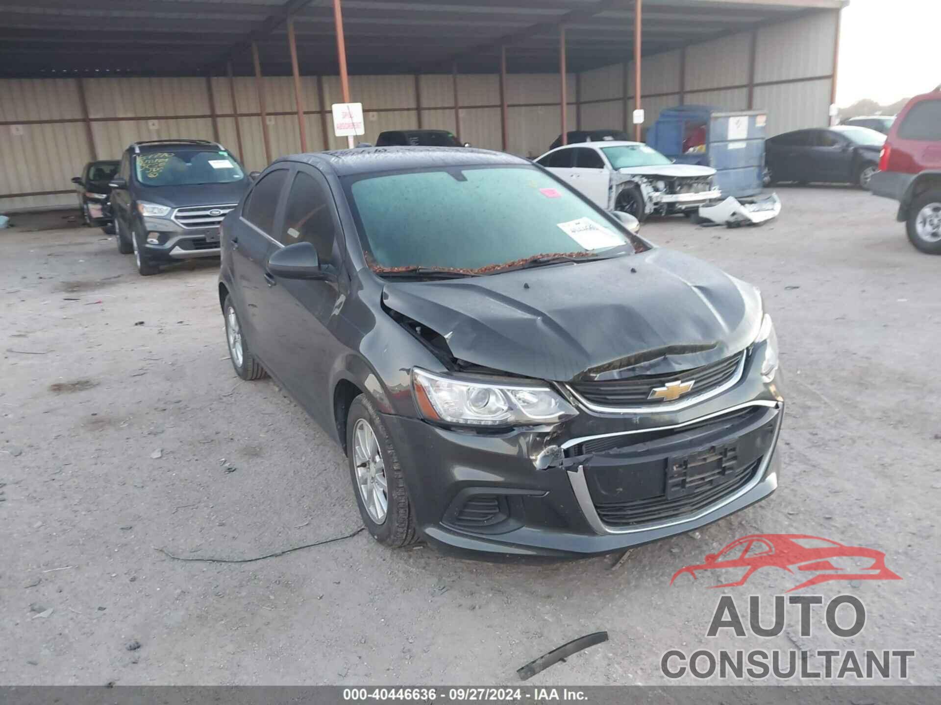 CHEVROLET SONIC 2019 - 1G1JD5SB4K4134597