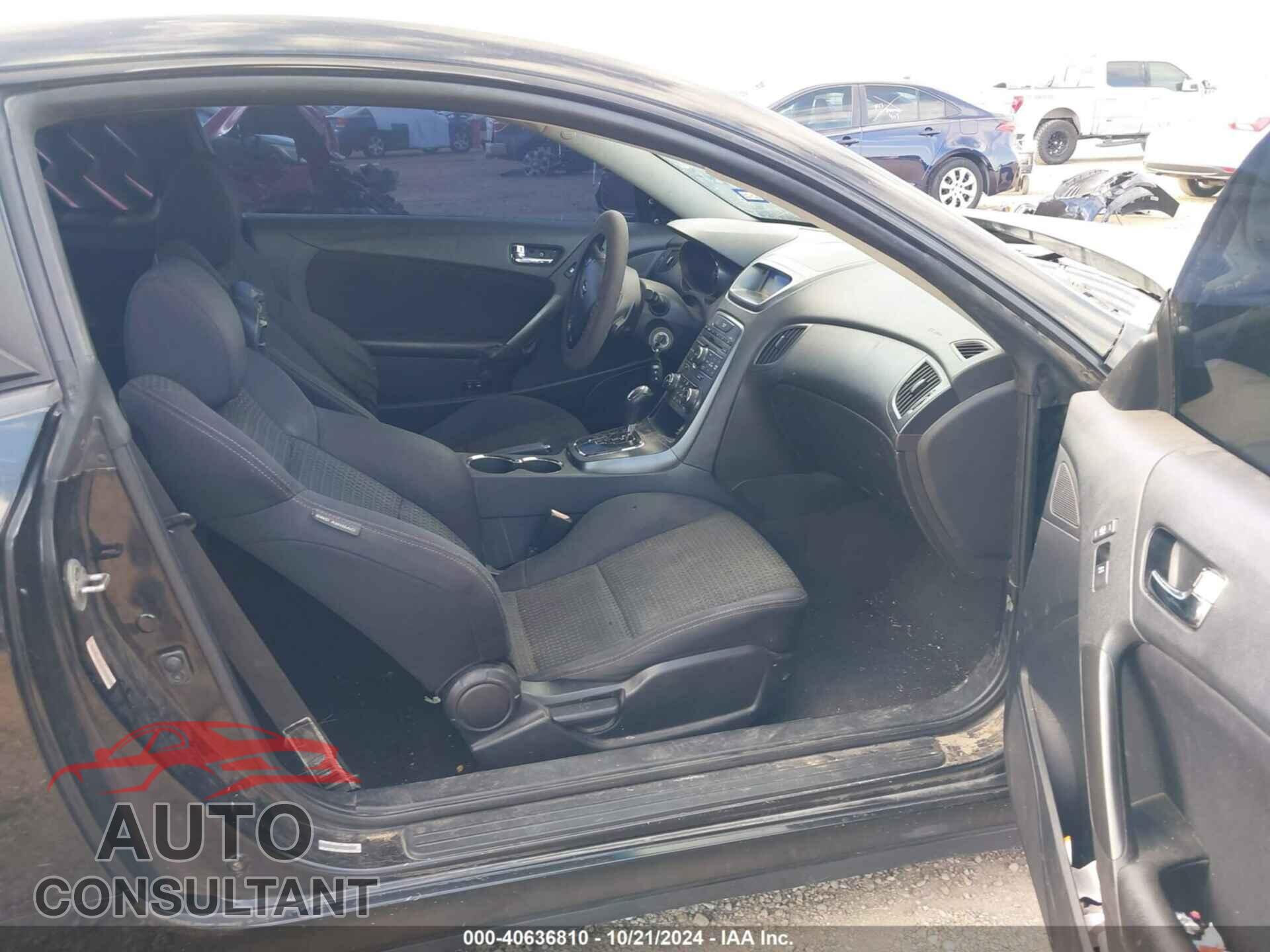 HYUNDAI GENESIS 2012 - KMHHT6KD1CU070161
