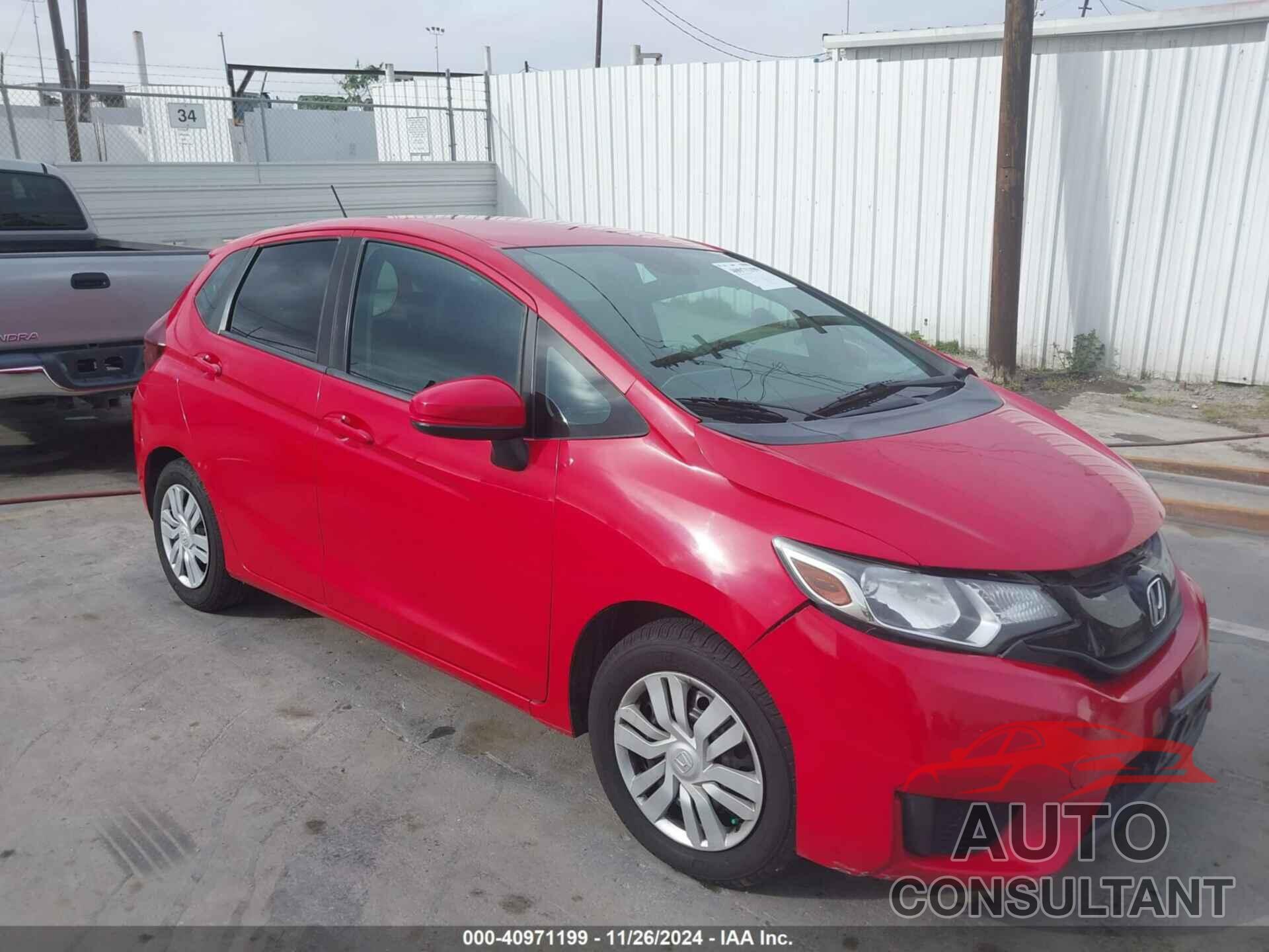 HONDA FIT 2016 - JHMGK5H51GS015982