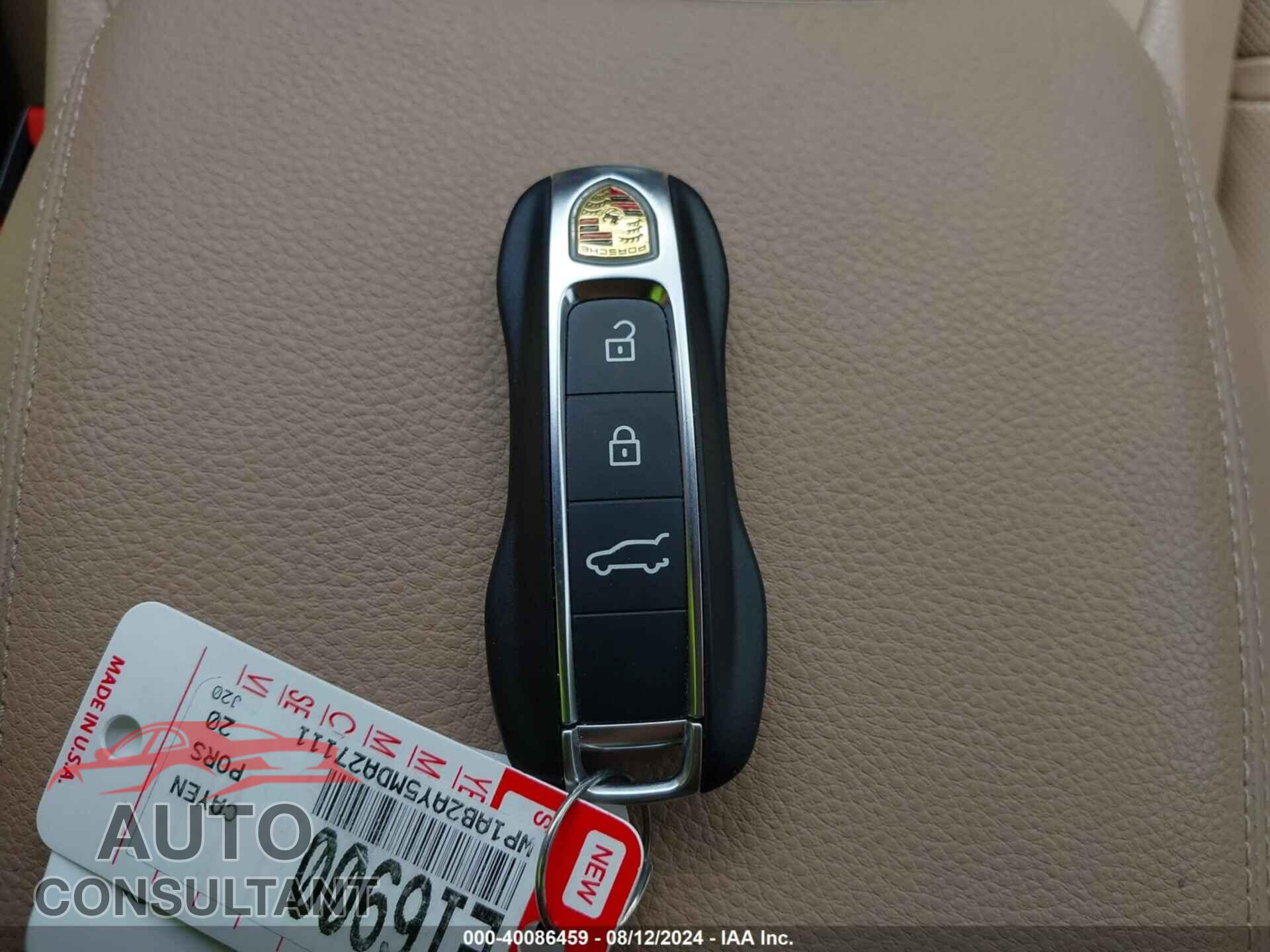 PORSCHE CAYENNE 2021 - WP1AB2AY5MDA27111