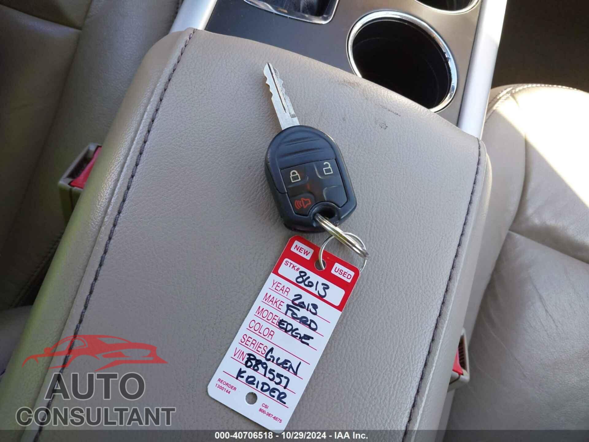 FORD EDGE 2013 - 2FMDK3JC7DBB89557