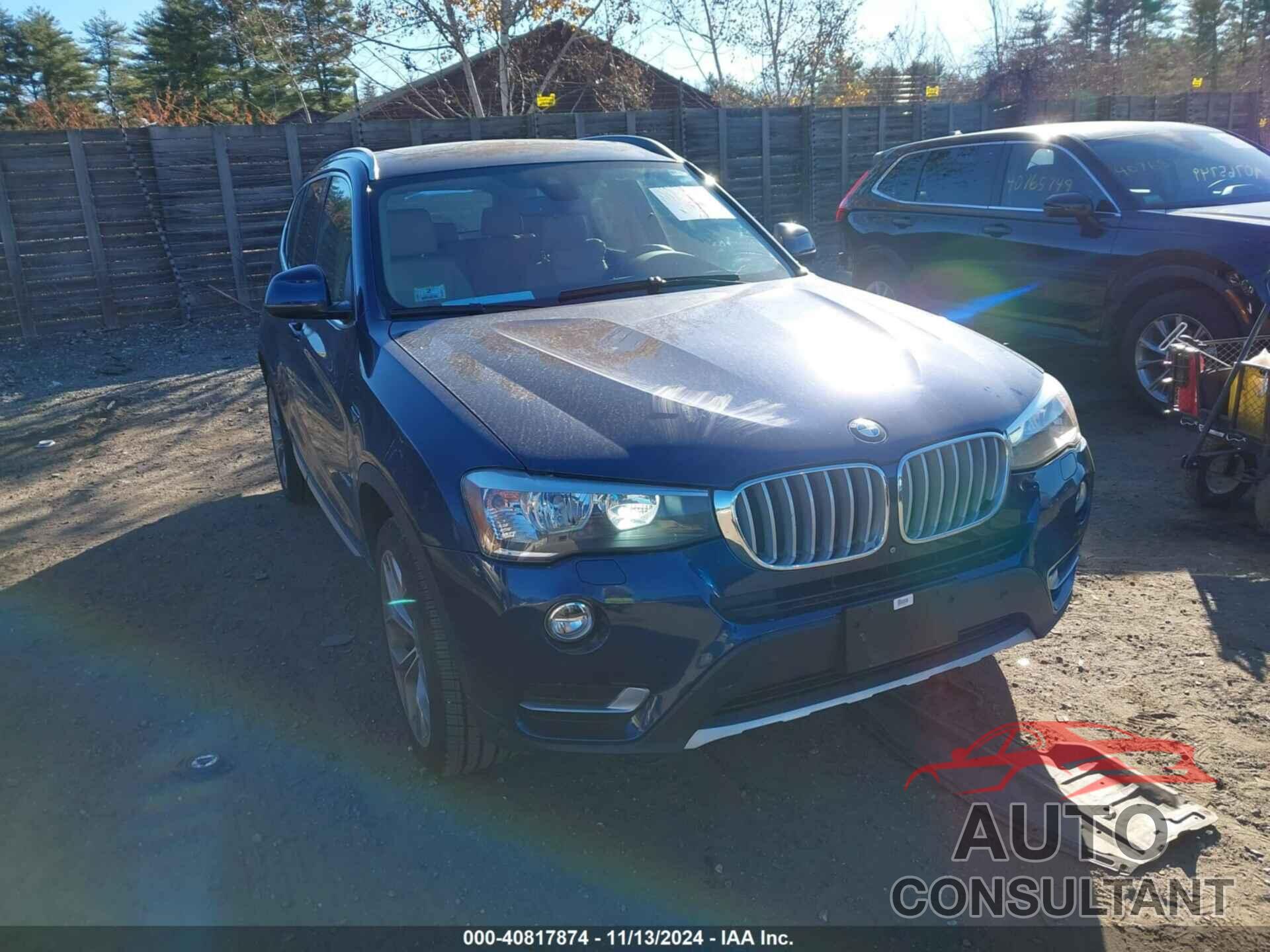 BMW X3 2017 - 5UXWX9C32H0T24643