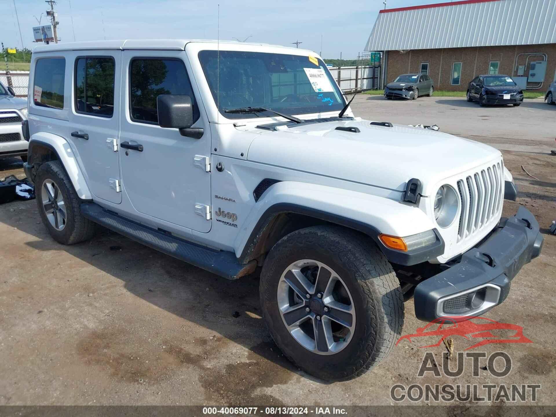 JEEP WRANGLER UNLIMITED 2019 - 1C4HJXEN3KW543050