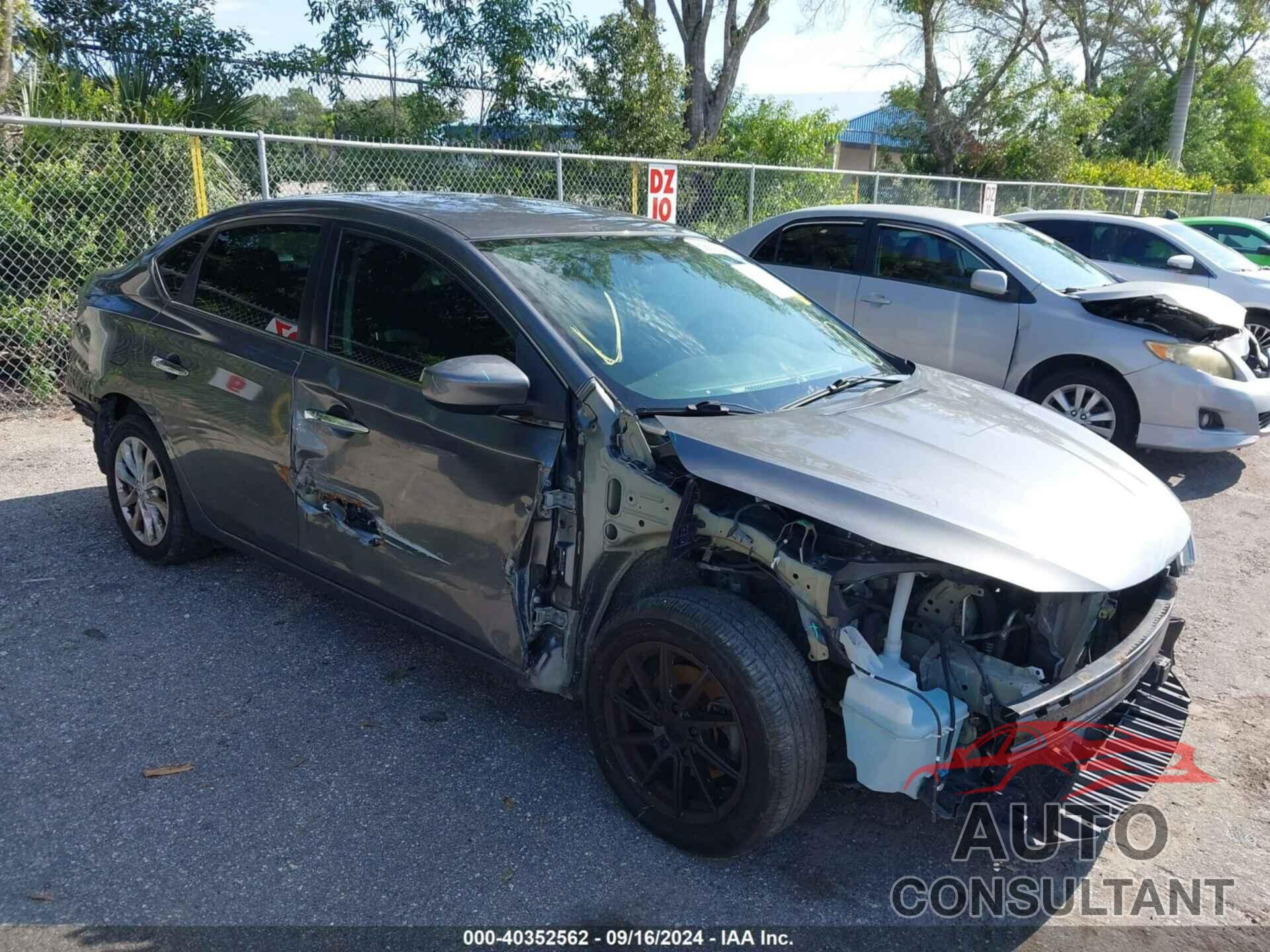 NISSAN SENTRA 2019 - 3N1AB7AP2KL618691