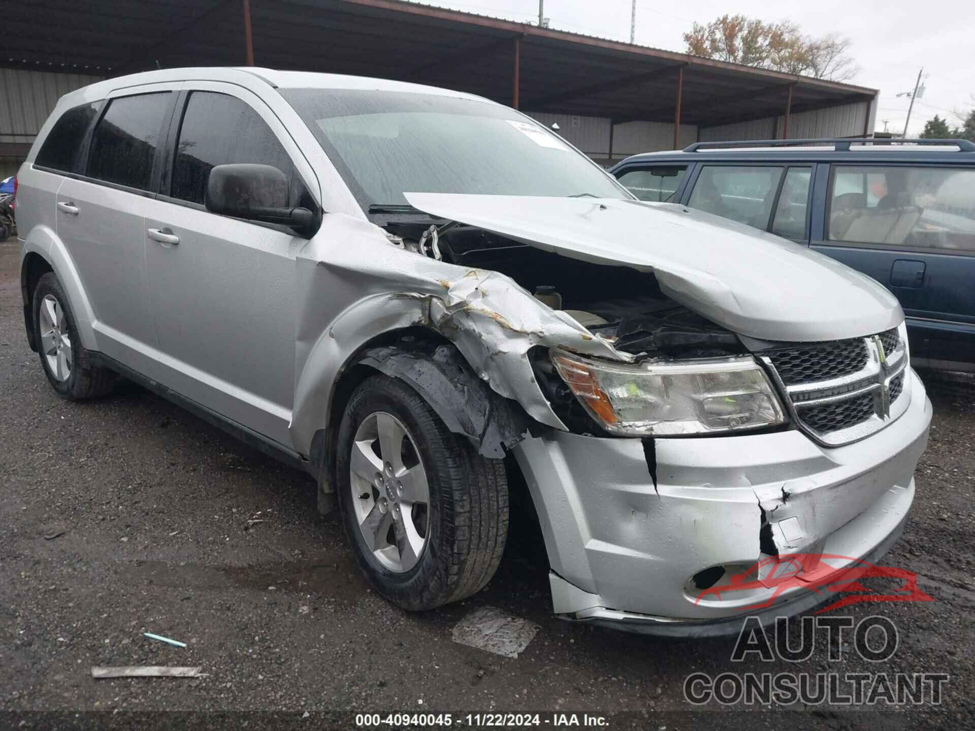 DODGE JOURNEY 2012 - 3C4PDCAB7CT141403