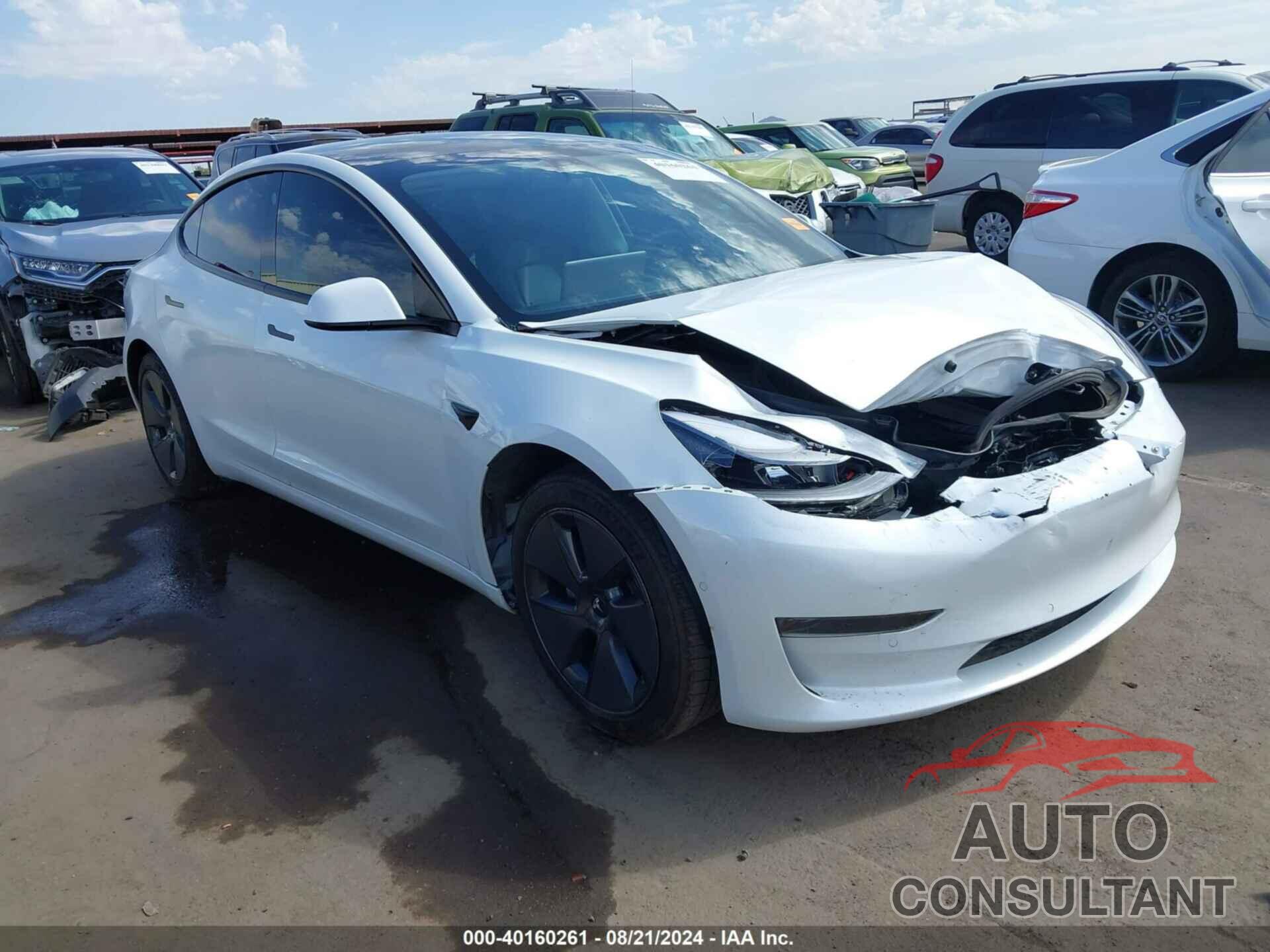 TESLA MODEL 3 2021 - 5YJ3E1EA9MF076538