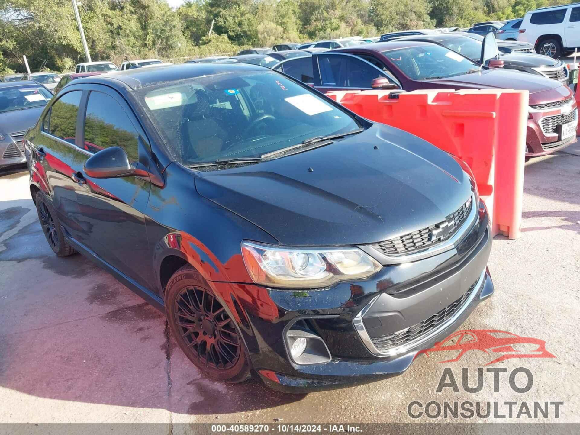 CHEVROLET SONIC 2020 - 1G1JD5SBXL4101461