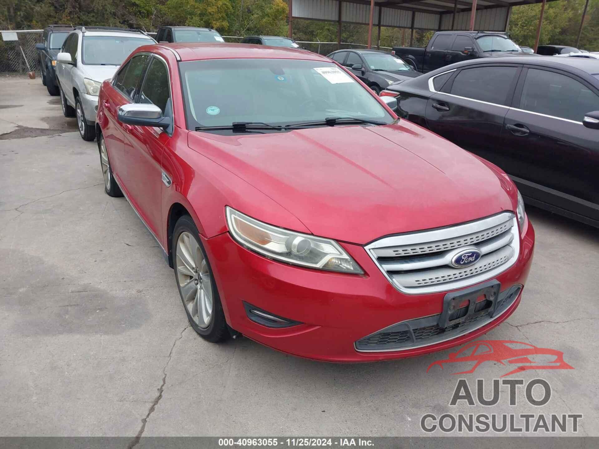 FORD TAURUS 2010 - 1FAHP2FW2AG162359