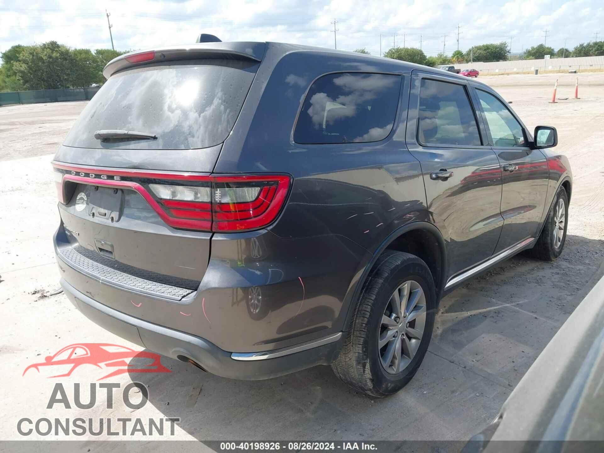 DODGE DURANGO 2017 - 1C4RDJAG4HC898481