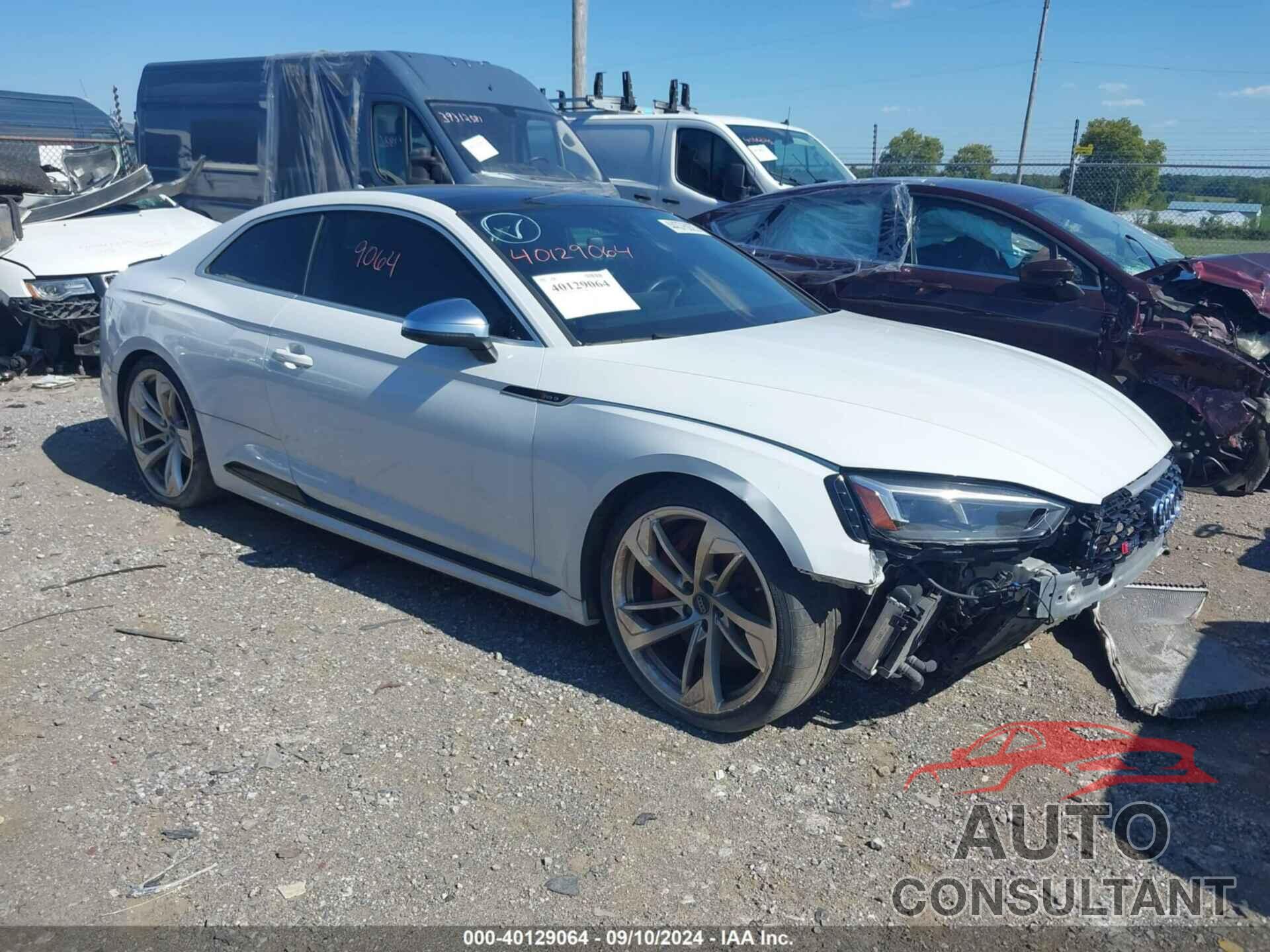 AUDI RS 5 2019 - WUARWAF52KA901692