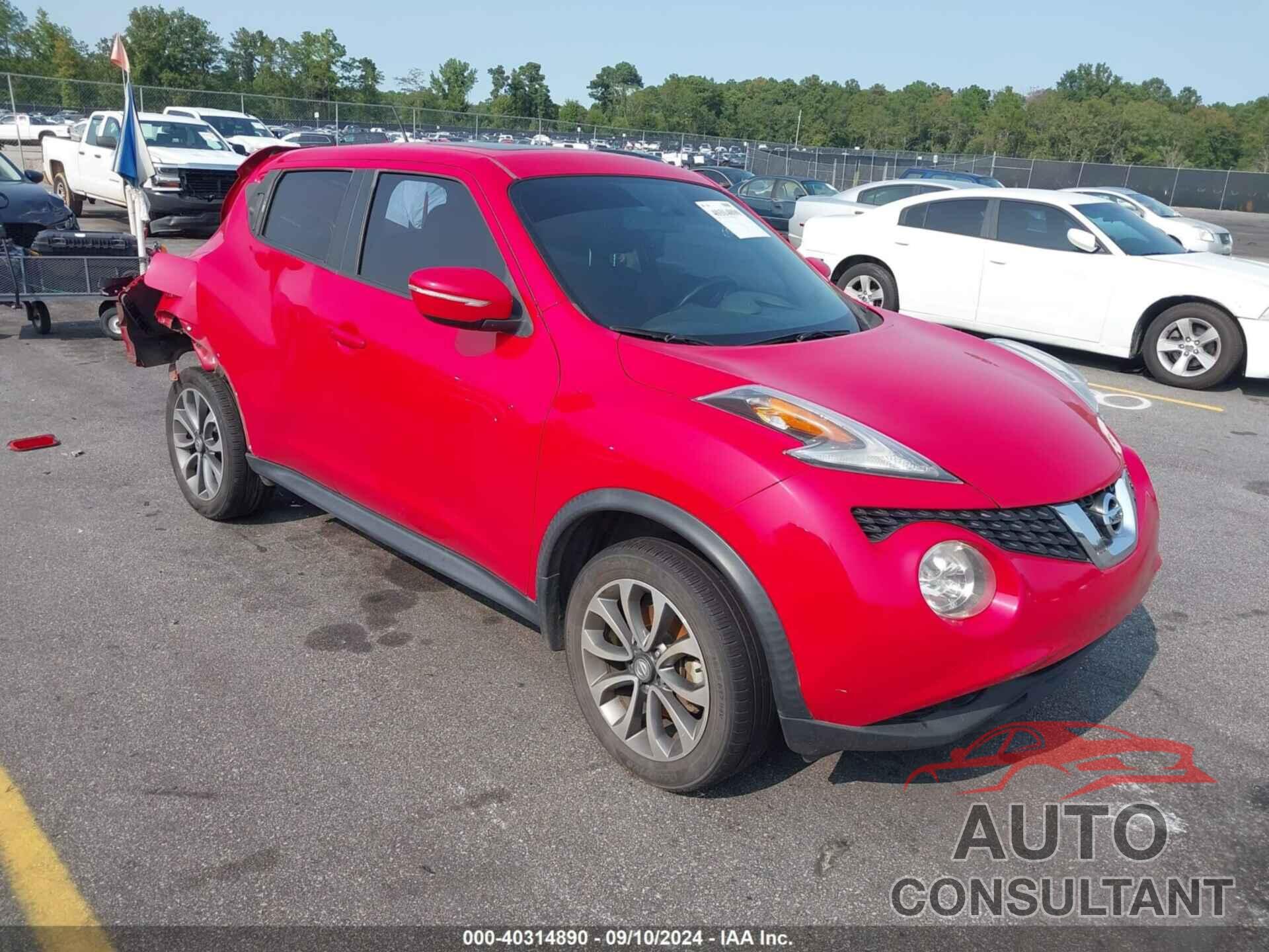 NISSAN JUKE 2017 - JN8AF5MR9HT704317