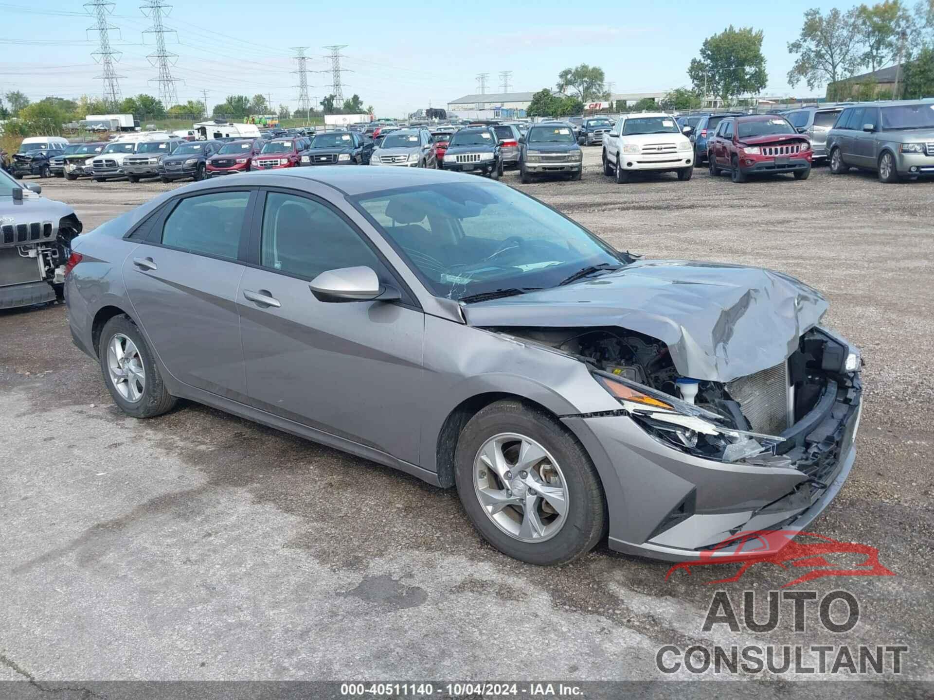 HYUNDAI ELANTRA 2021 - KMHLL4AGXMU123256