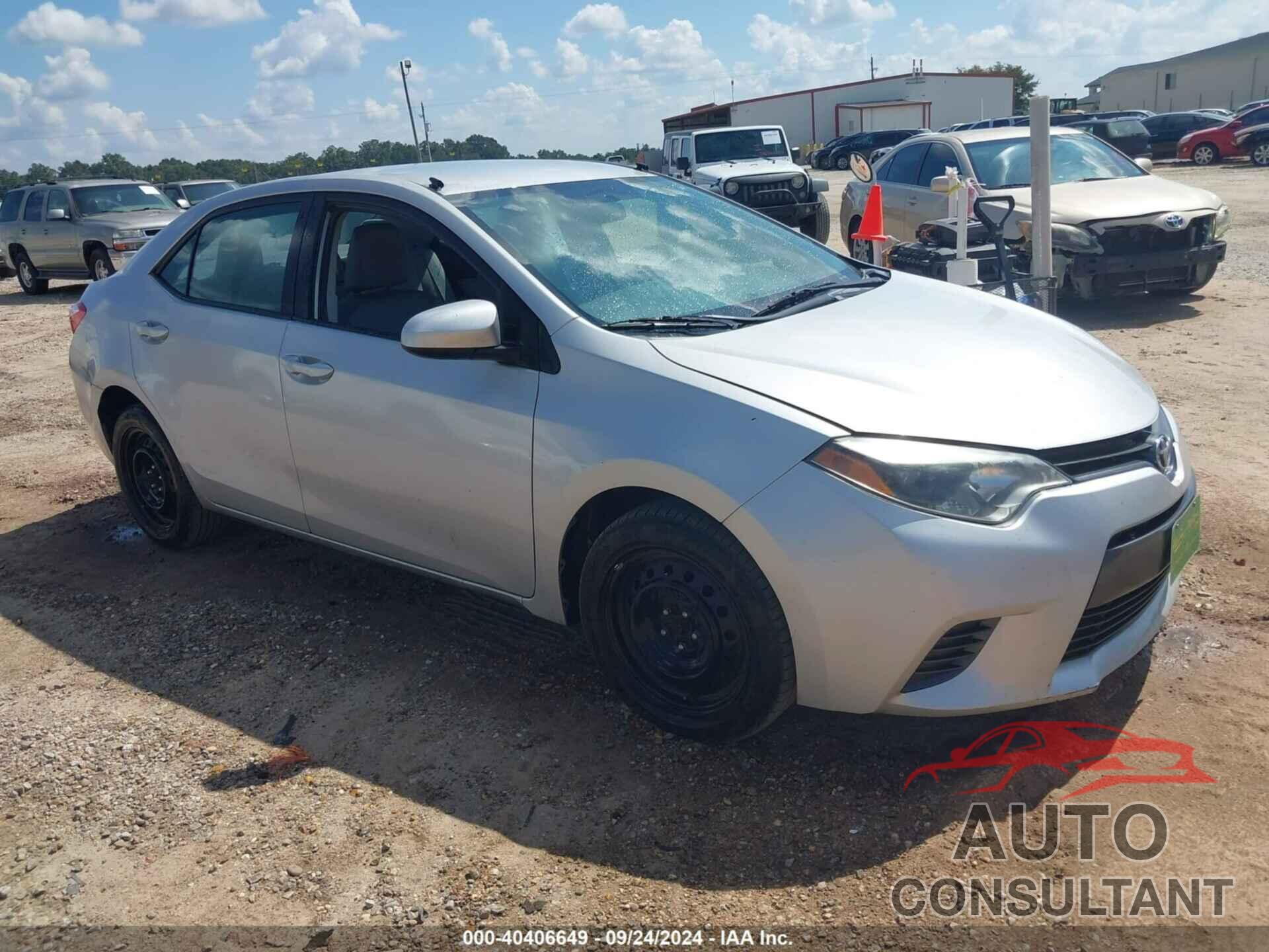 TOYOTA COROLLA 2016 - 5YFBURHE1GP480096