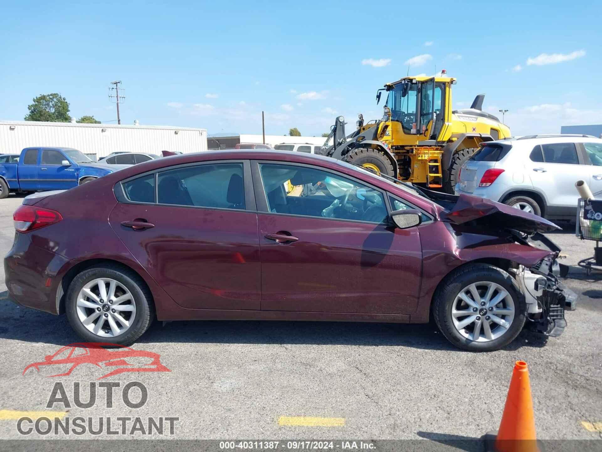 KIA FORTE 2017 - 3KPFL4A78HE007799