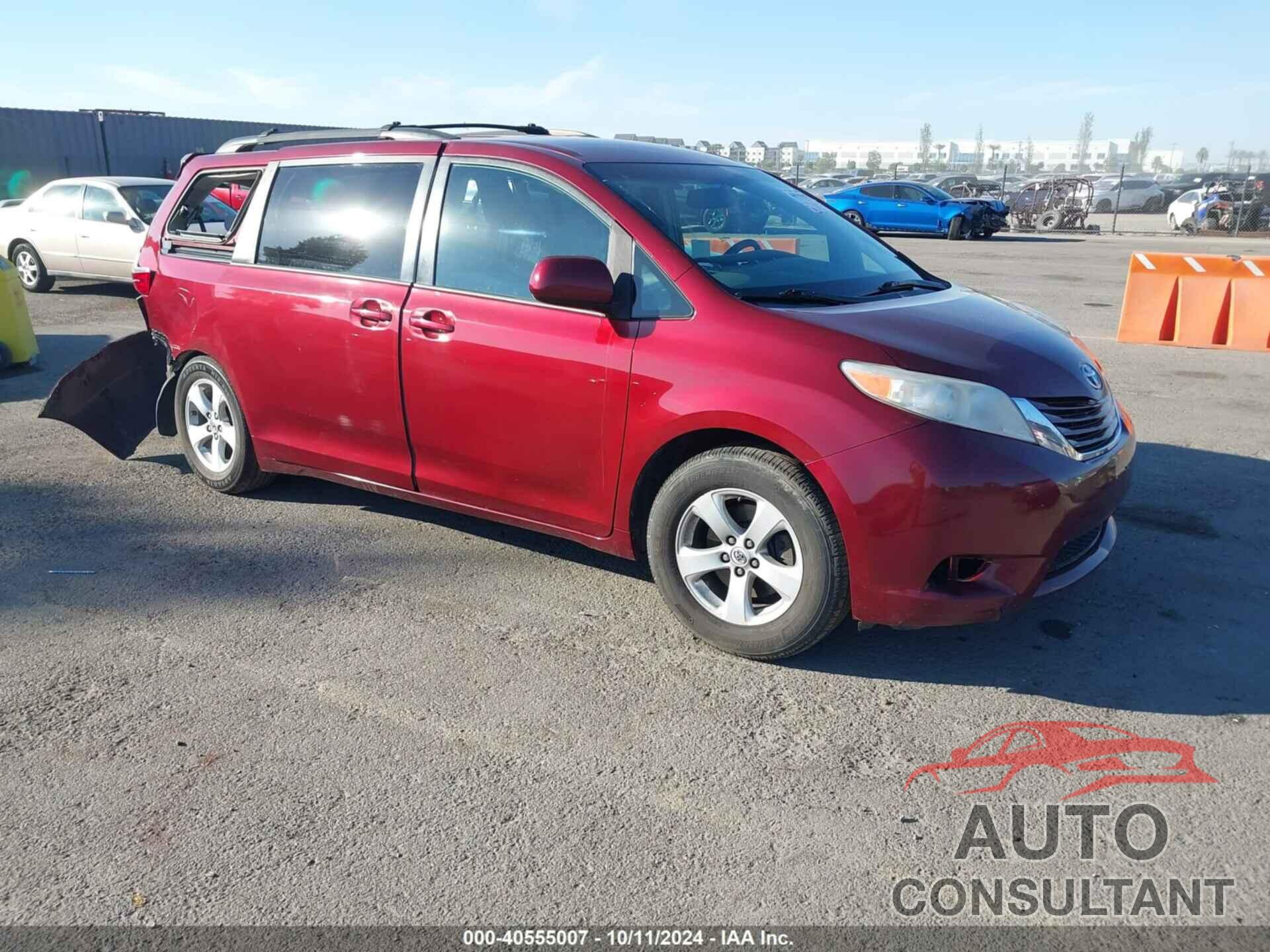 TOYOTA SIENNA 2017 - 5TDKZ3DC7HS896102