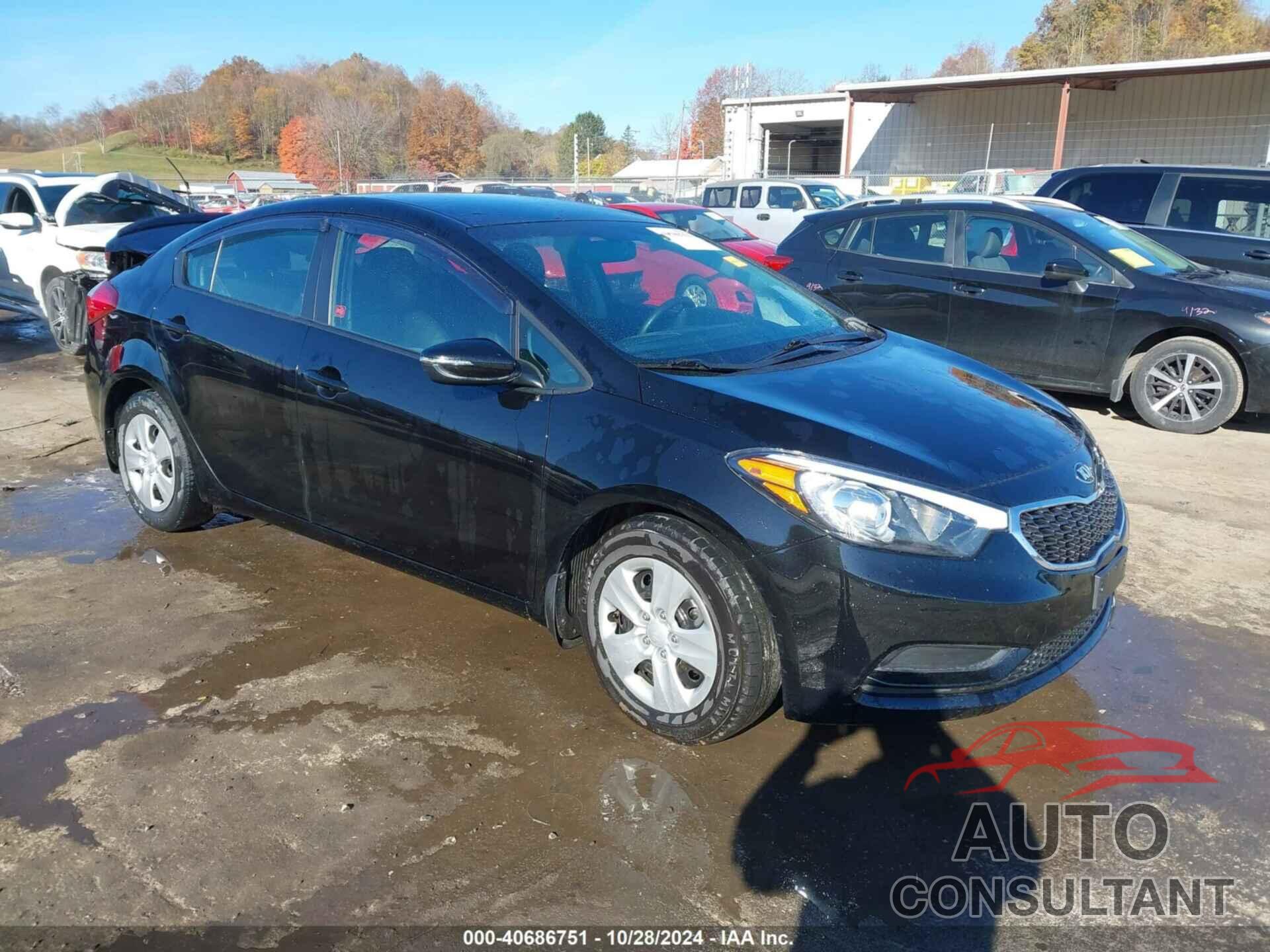 KIA FORTE 2015 - KNAFX4A63F5306988