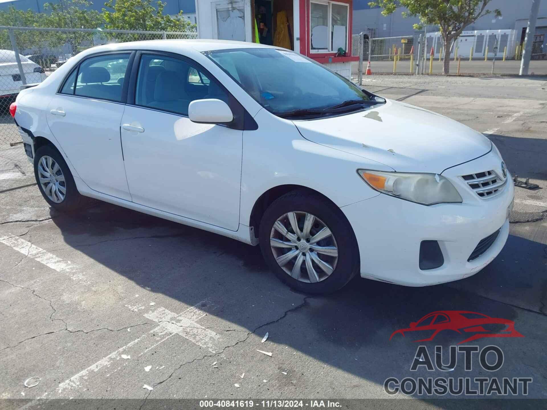 TOYOTA COROLLA 2013 - 5YFBU4EE3DP097182