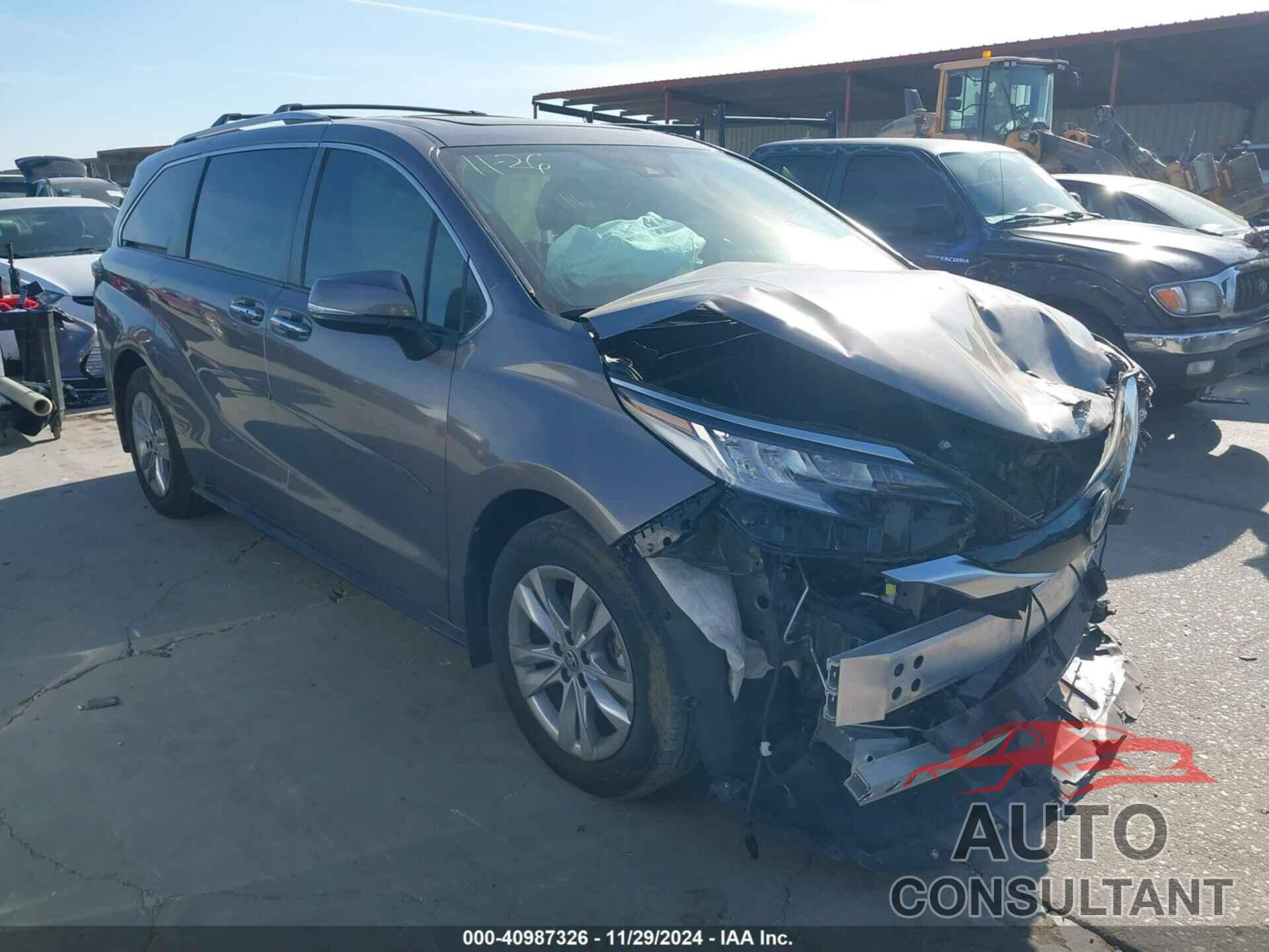 TOYOTA SIENNA 2022 - 5TDZRKEC0NS092324