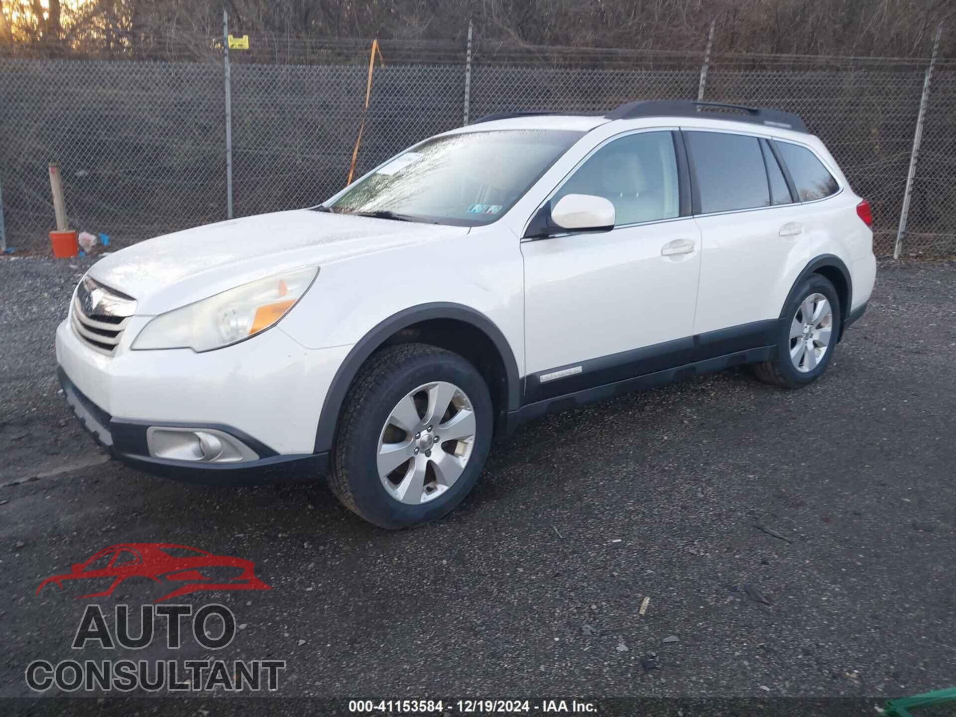 SUBARU OUTBACK 2012 - 4S4BRBGC8C3246769