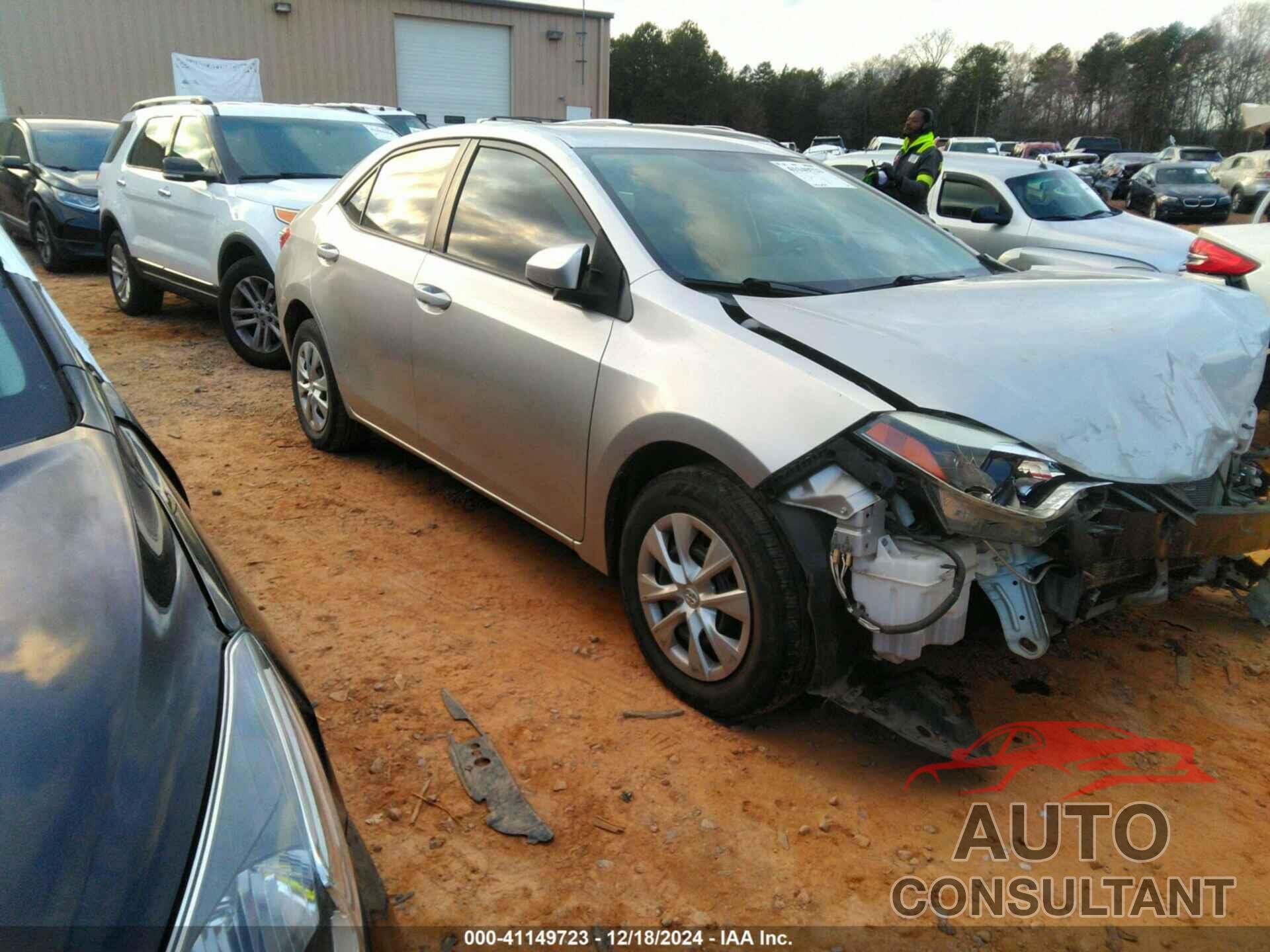 TOYOTA COROLLA 2016 - 2T1BURHE8GC493301