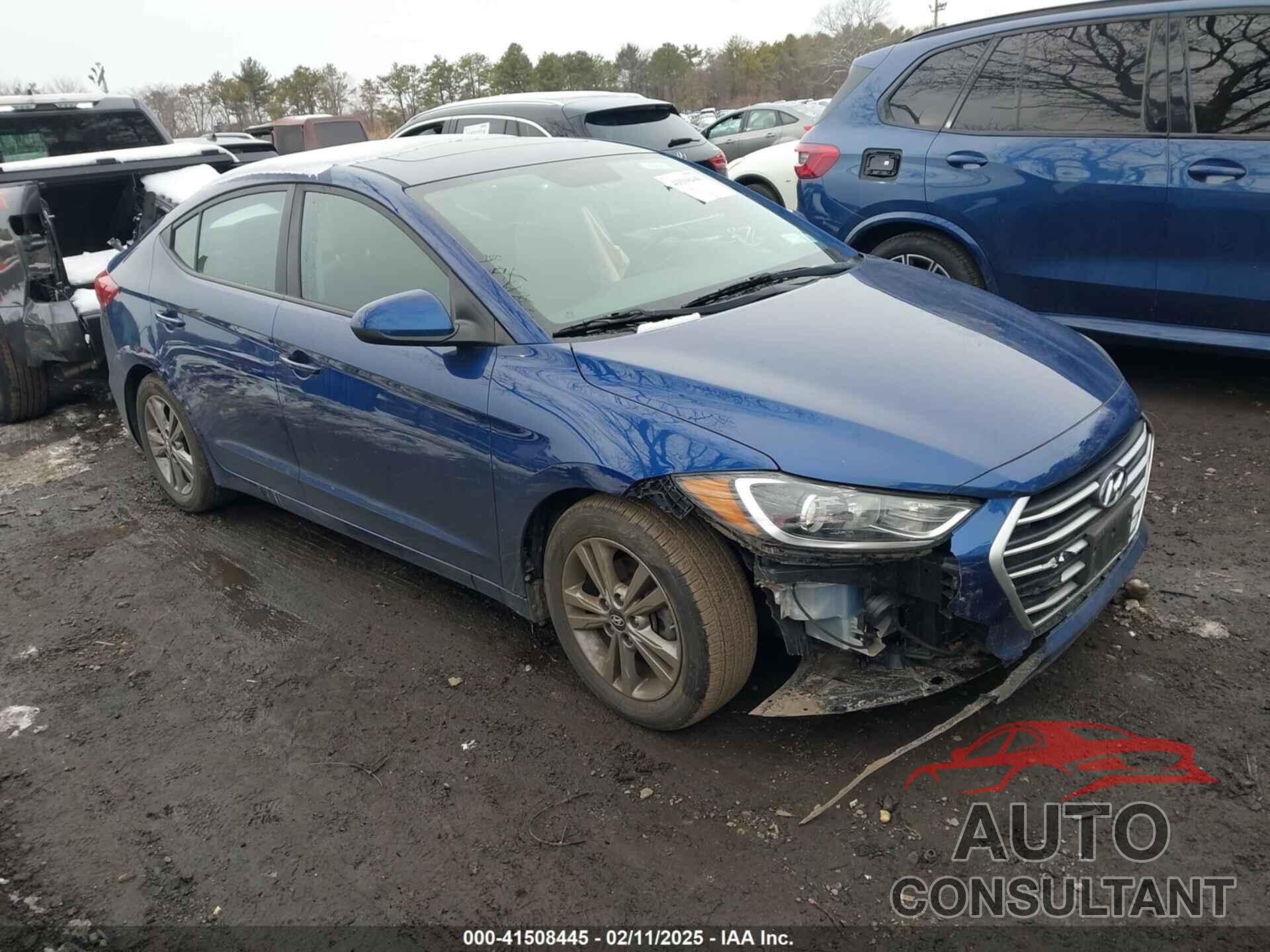 HYUNDAI ELANTRA 2018 - 5NPD84LFXJH389719