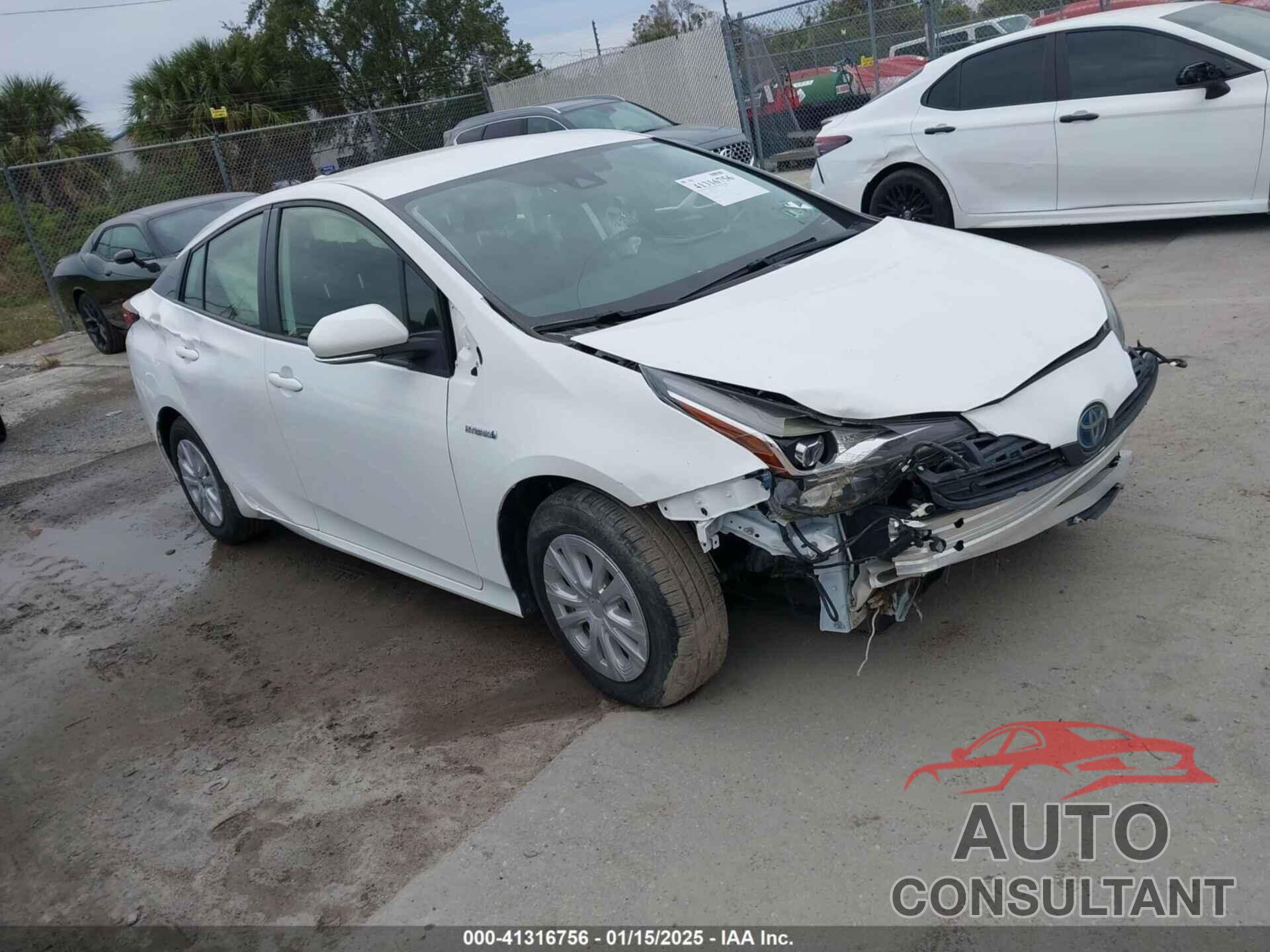 TOYOTA PRIUS 2021 - JTDKAMFU2M3145651