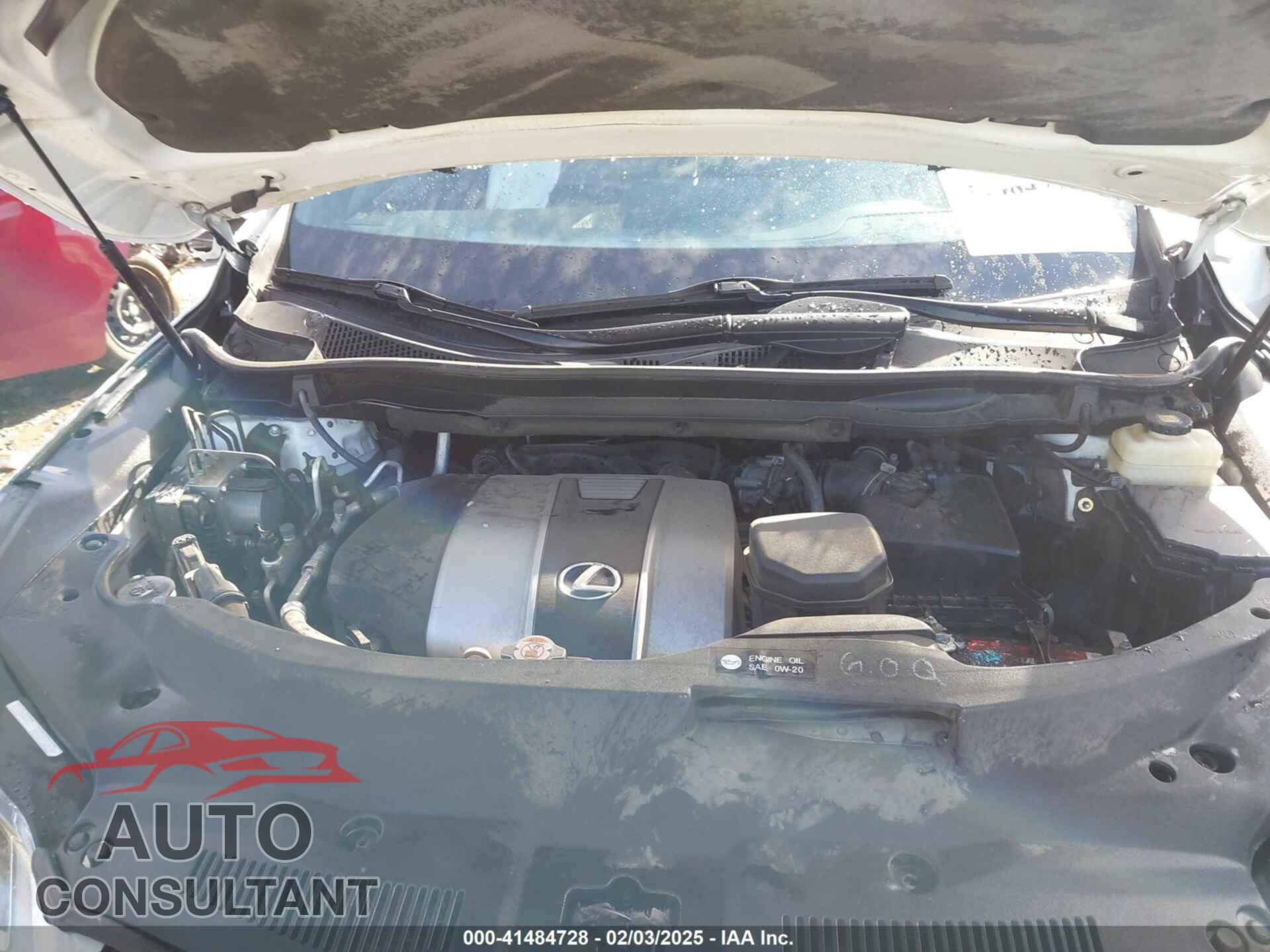 LEXUS RX 350 2017 - 2T2ZZMCA2HC074882