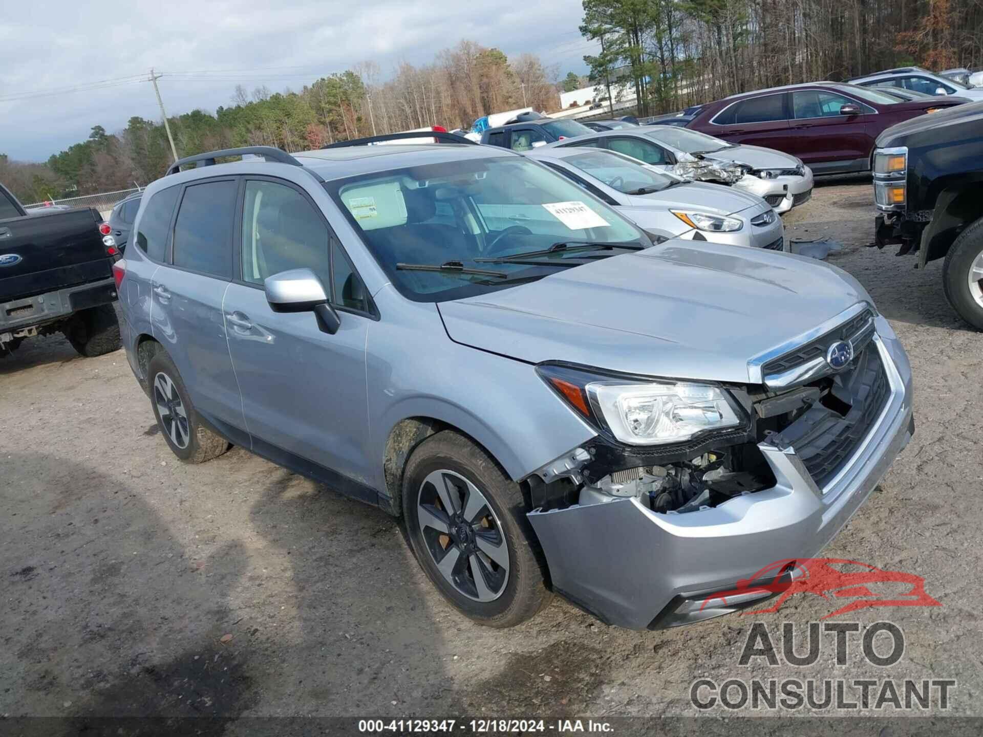 SUBARU FORESTER 2018 - JF2SJAGC7JH477069