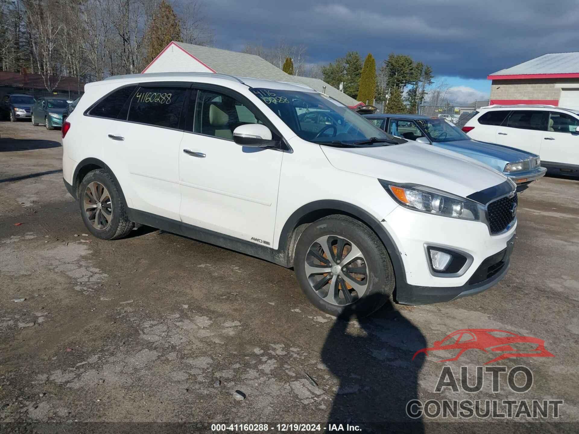 KIA SORENTO 2016 - 5XYPHDA50GG074158