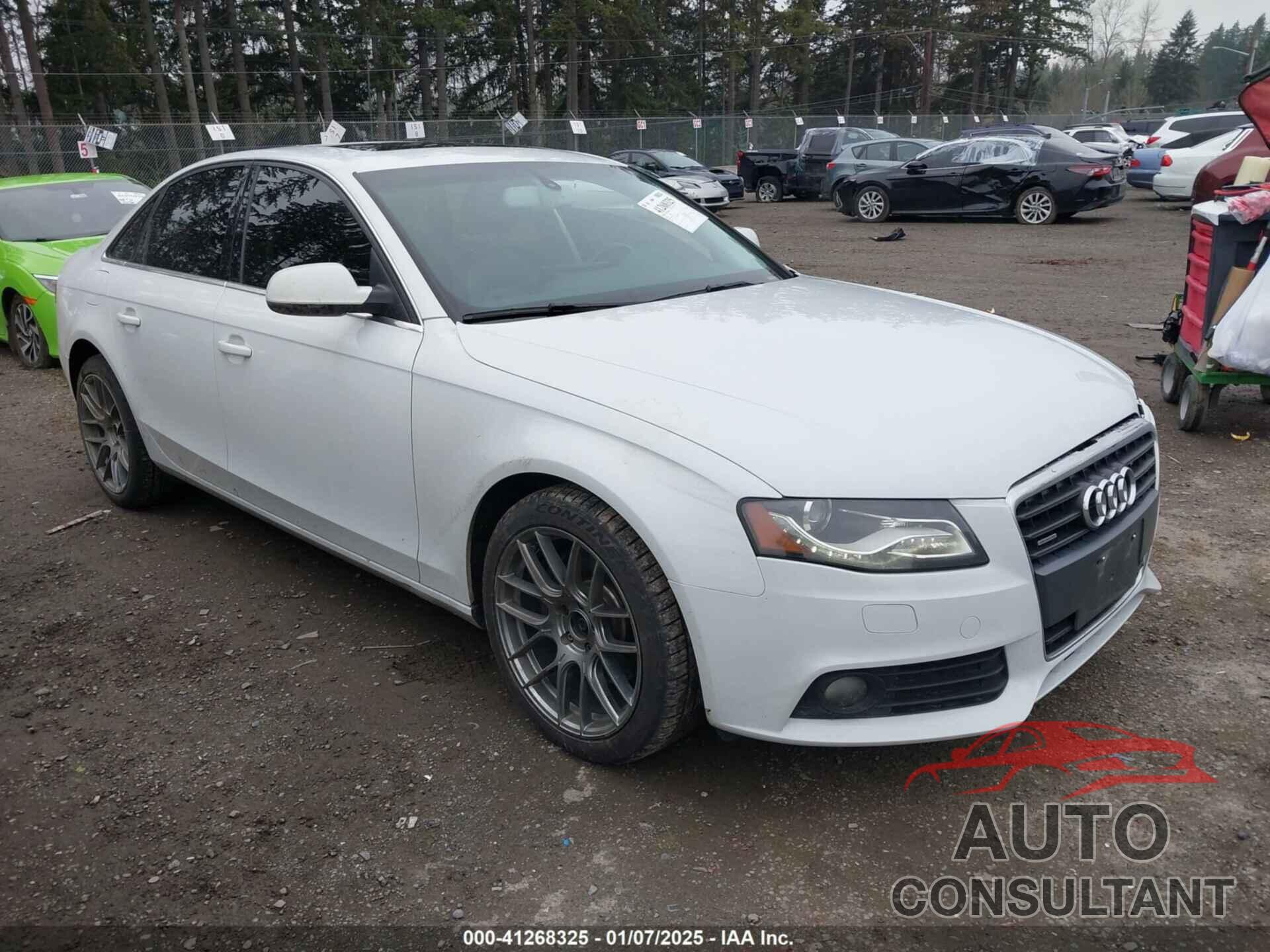 AUDI A4 2012 - WAUFFCFL9CA115364